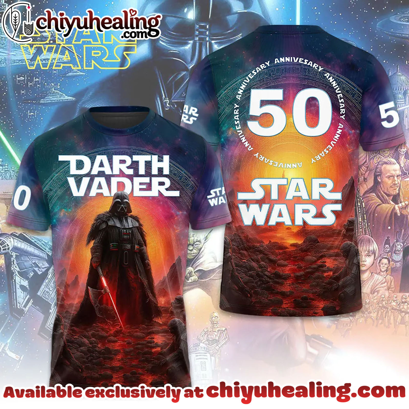 Star Wars x Darth Vader 50th Anniversary 2027 T-Shirt, Hoodie, Sweatshirt