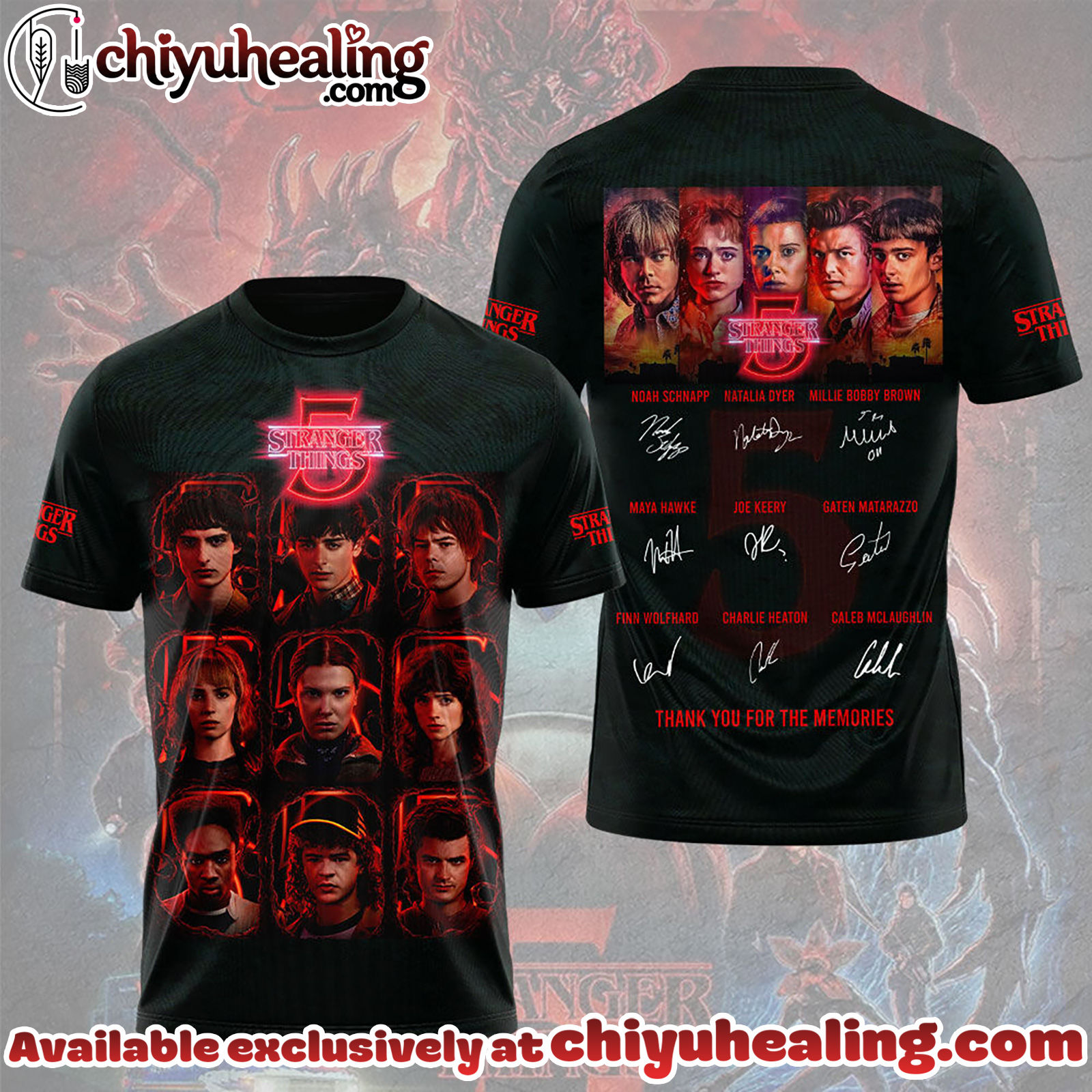 Stranger Things 3D Apparel Tshirt, Sweatshirt, Hoodie - Ver 10