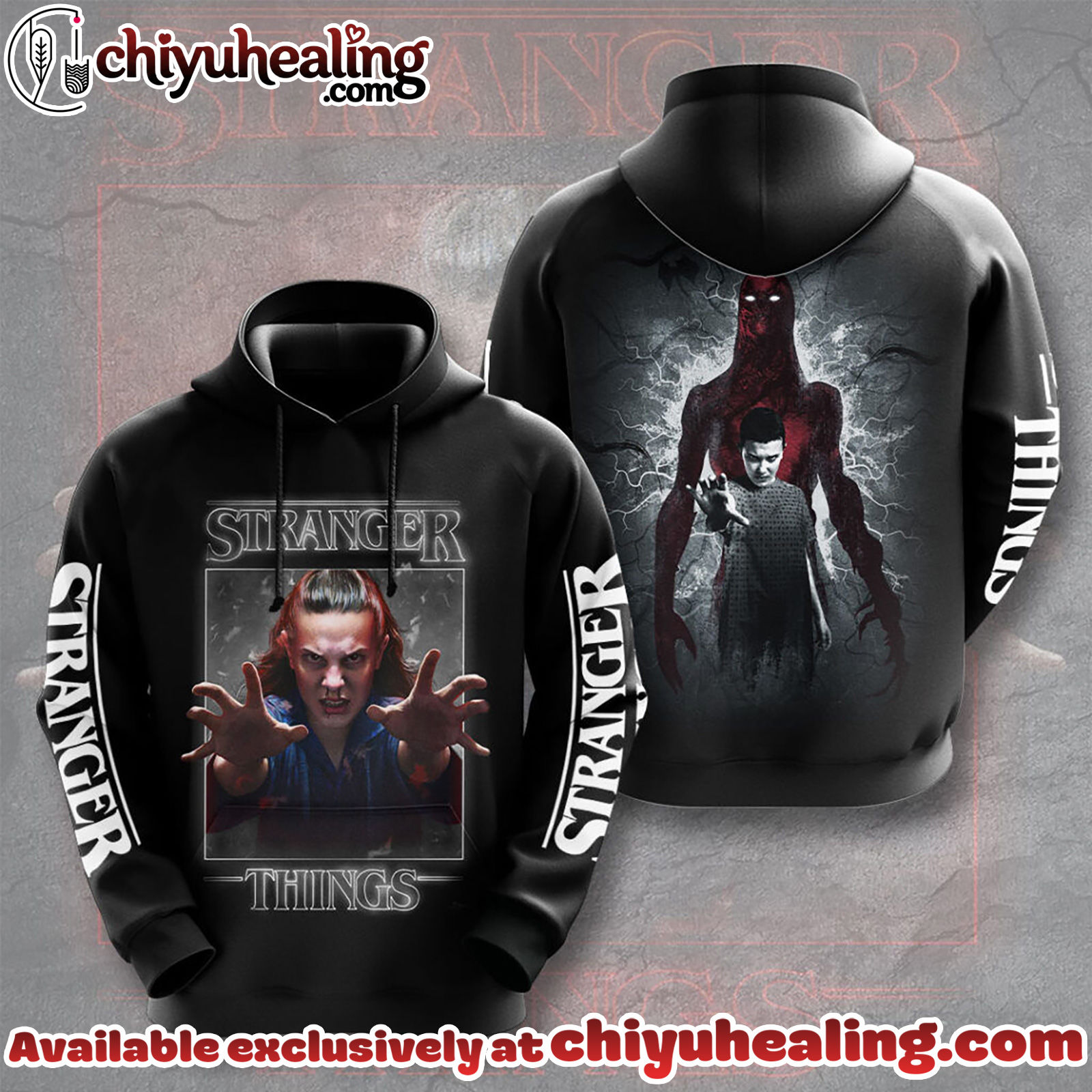 Stranger Things 3D Apparel Tshirt, Sweatshirt, Hoodie - Ver 6 Stranger Things 3D Apparel Tshirt, Sweatshirt, Hoodie - Ver 6