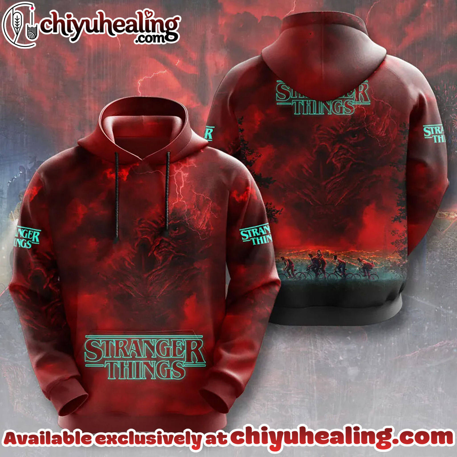 Stranger Things 3D Apparel Tshirt, Sweatshirt, Hoodie - Ver 21 Stranger Things 3D Apparel Tshirt, Sweatshirt, Hoodie - Ver 21