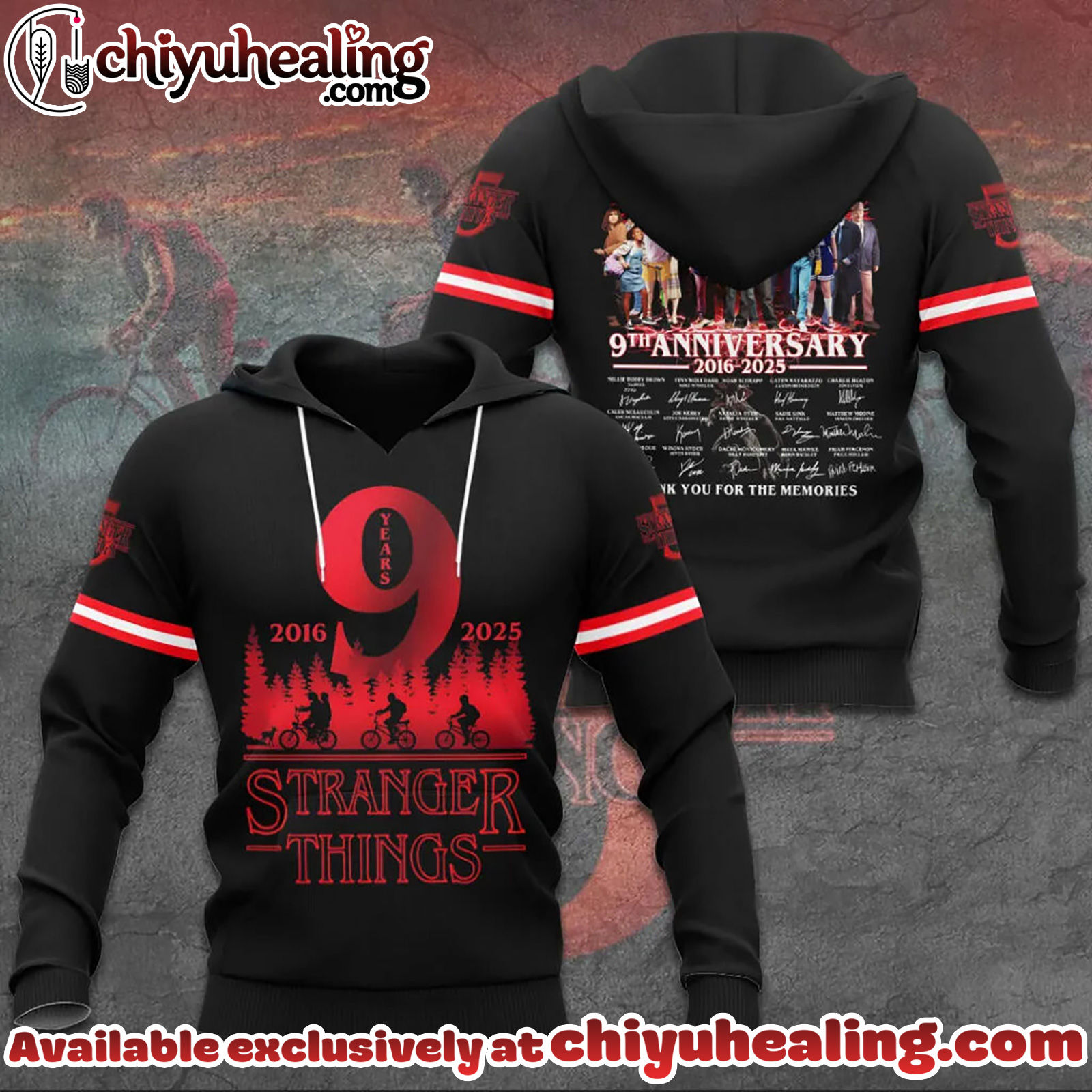 Stranger Things 3D Apparel Tshirt, Sweatshirt, Hoodie - Ver 14 Stranger Things 3D Apparel Tshirt, Sweatshirt, Hoodie - Ver 14