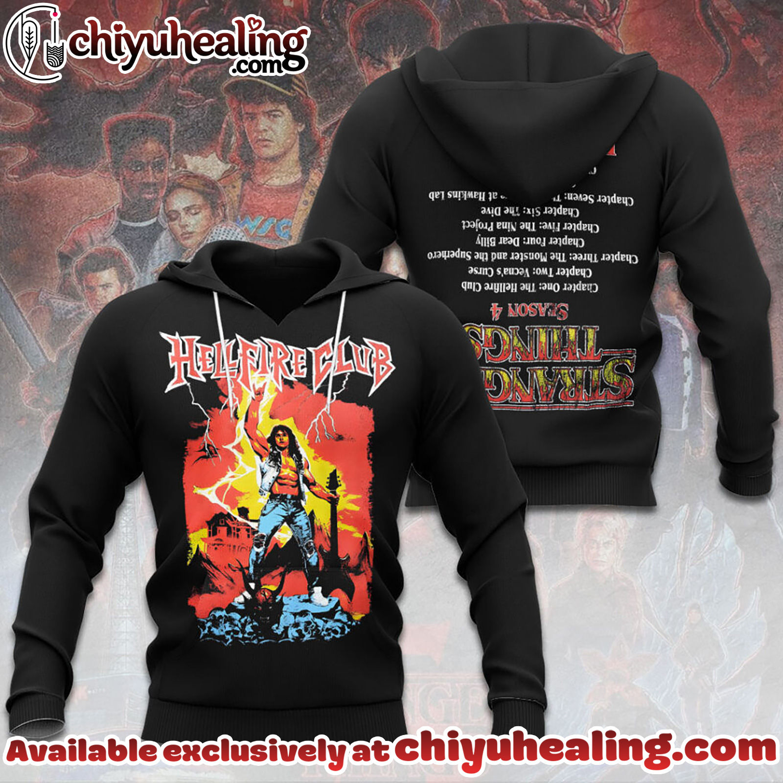 Stranger Things 3D Apparel Tshirt, Sweatshirt, Hoodie - Ver 3 Stranger Things 3D Apparel Tshirt, Sweatshirt, Hoodie - Ver 3