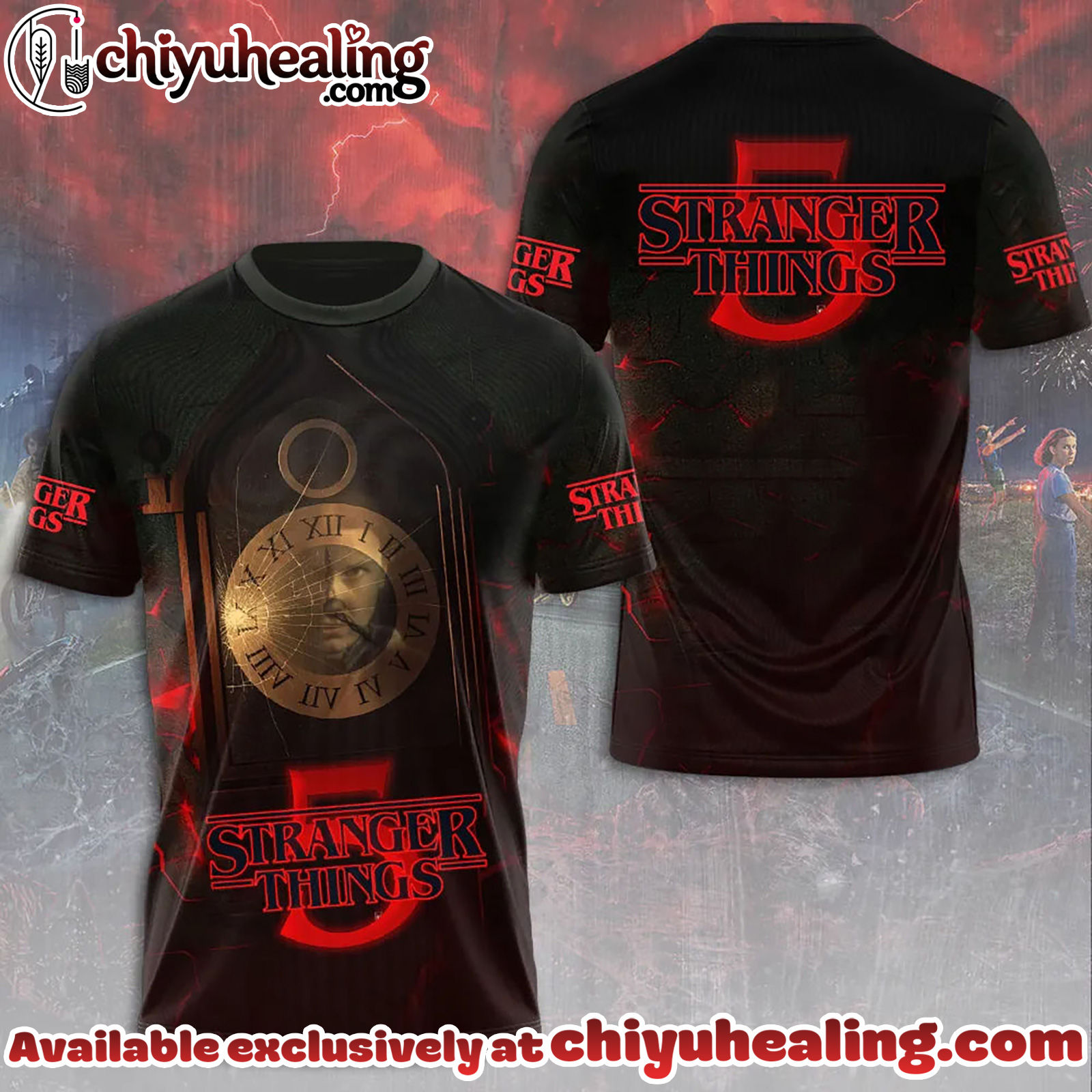 Stranger Things 3D Apparel Tshirt, Sweatshirt, Hoodie - Ver 20