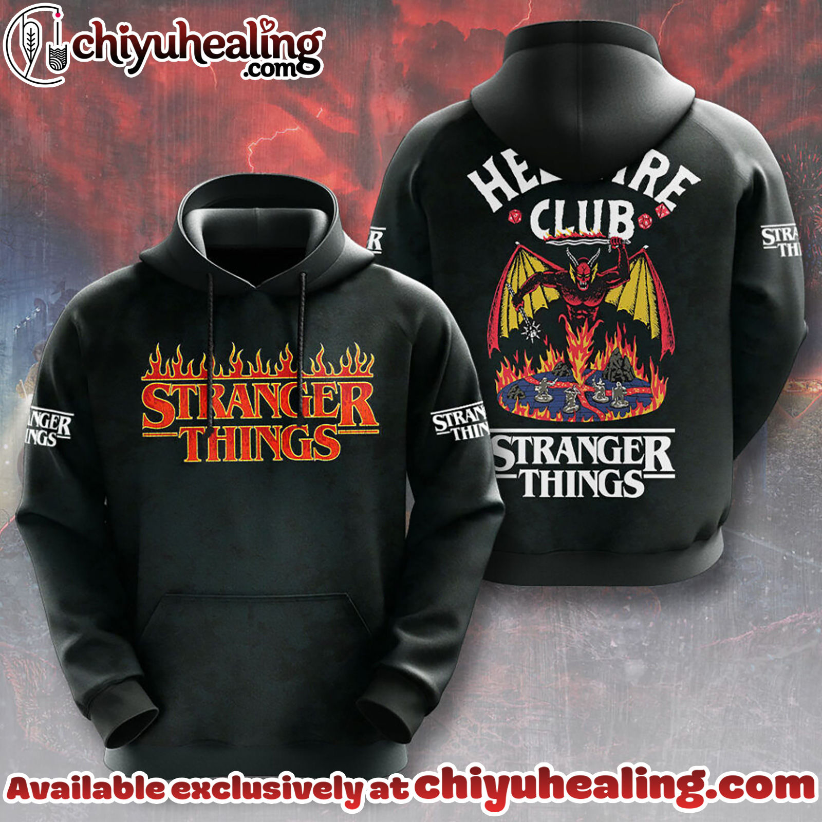 Stranger Things 3D Apparel Tshirt, Sweatshirt, Hoodie - Ver 23 Stranger Things 3D Apparel Tshirt, Sweatshirt, Hoodie - Ver 23