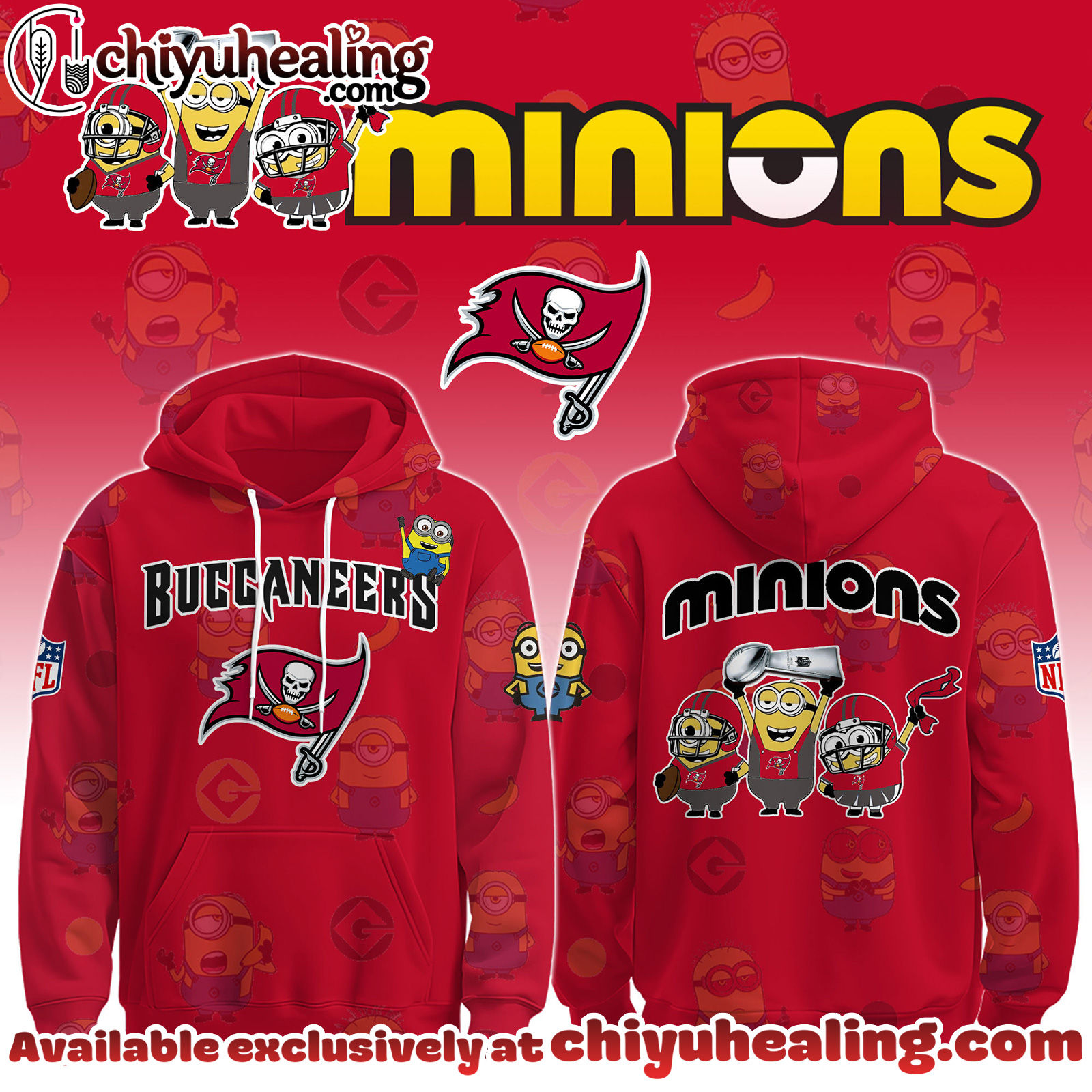 Tampa Bay Buccaneers x Minions Limited Edition - Selling Out Fast Hoodie, Sweatshirt, T-shirt