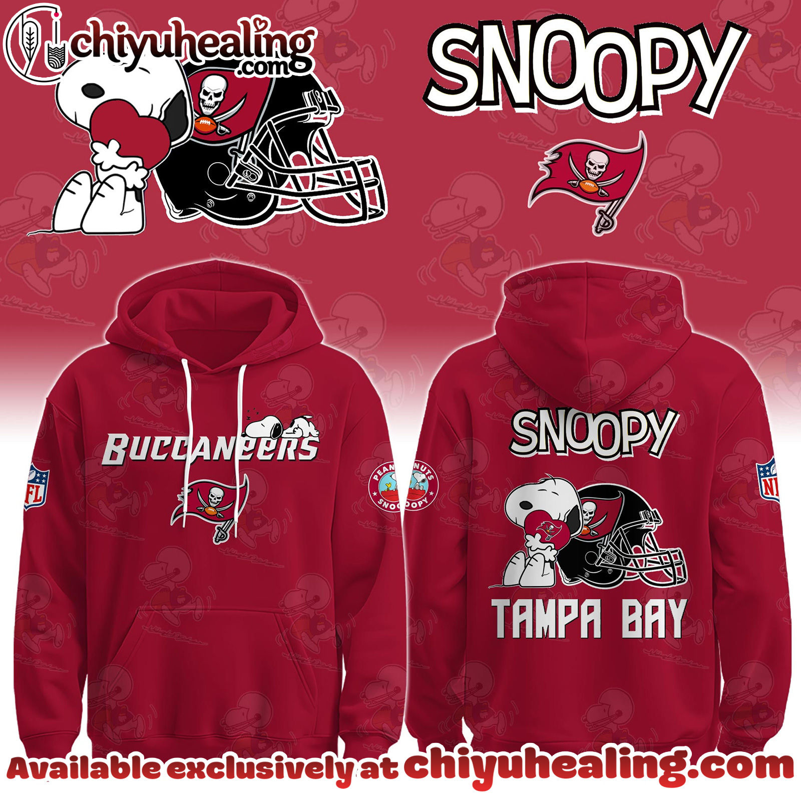 Tampa Bay Buccaneers x Snoopy Hoodie, Sweatshirt, T-shirt Limited Edition - Selling Out Fast