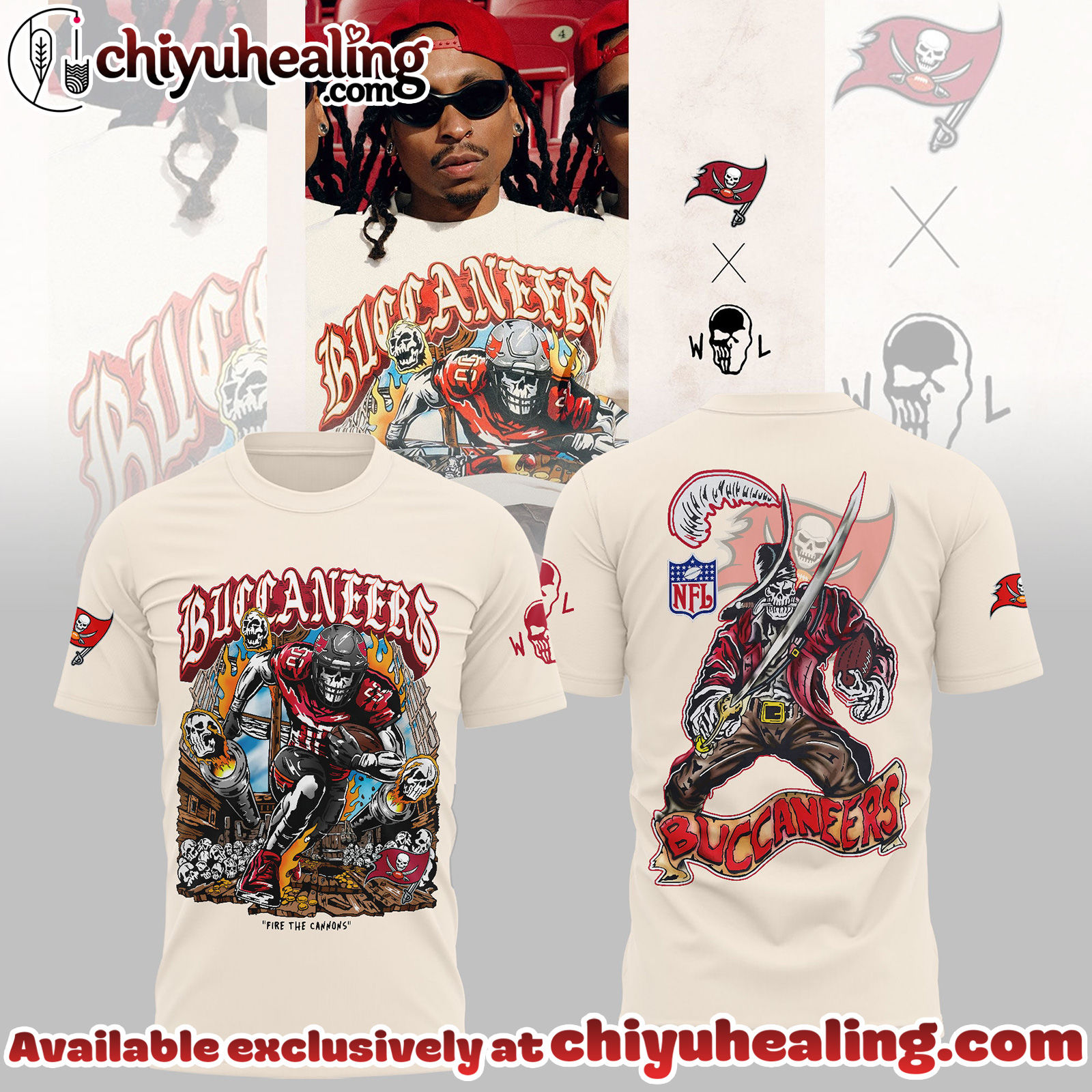 Tampa Bay Buccaneers x Warren Lotas Limited Edition Shirt, Hoodie, Sweatshirt - Ver 2