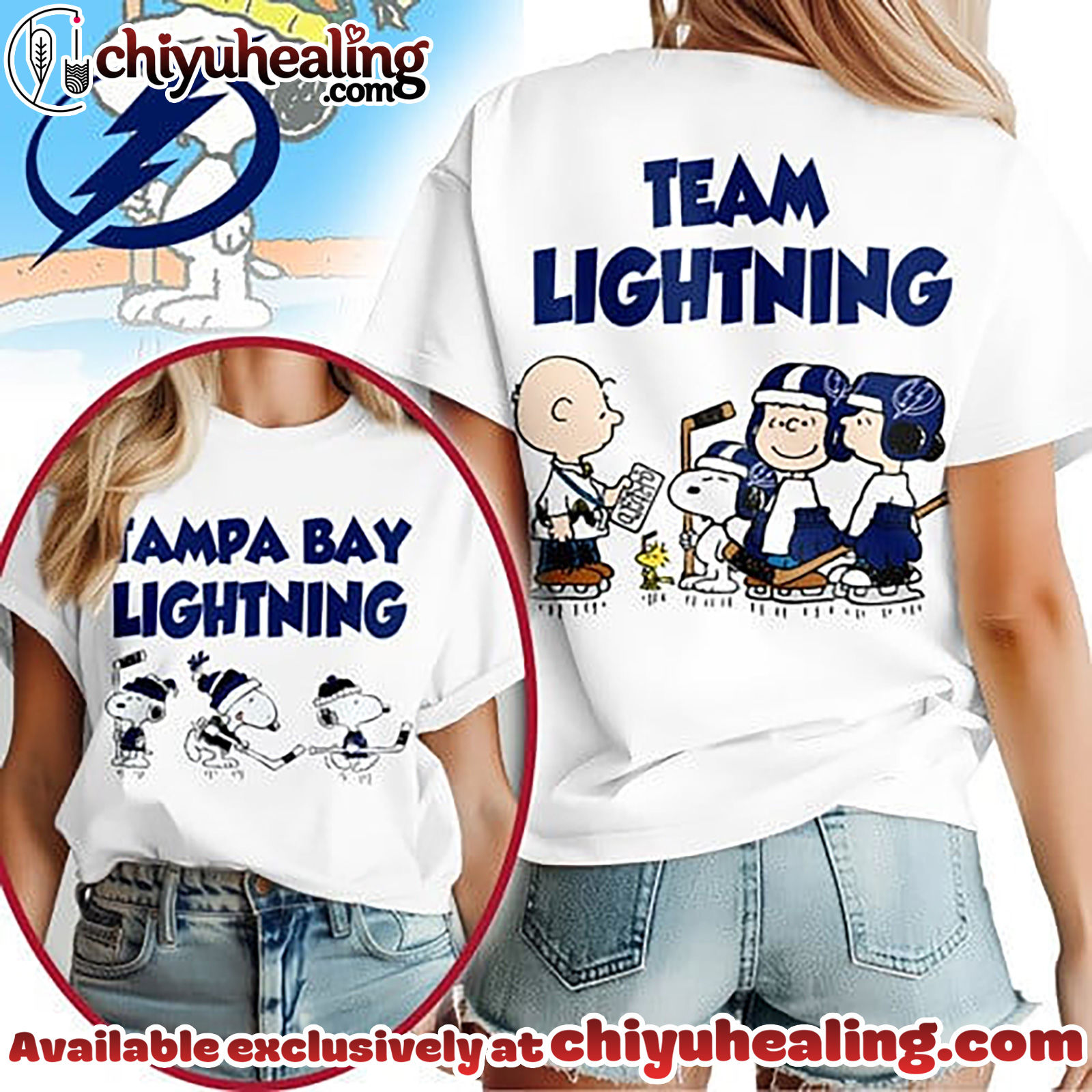 Tampa Bay Lightning Premium NHL Peanut Hockey T-shirt