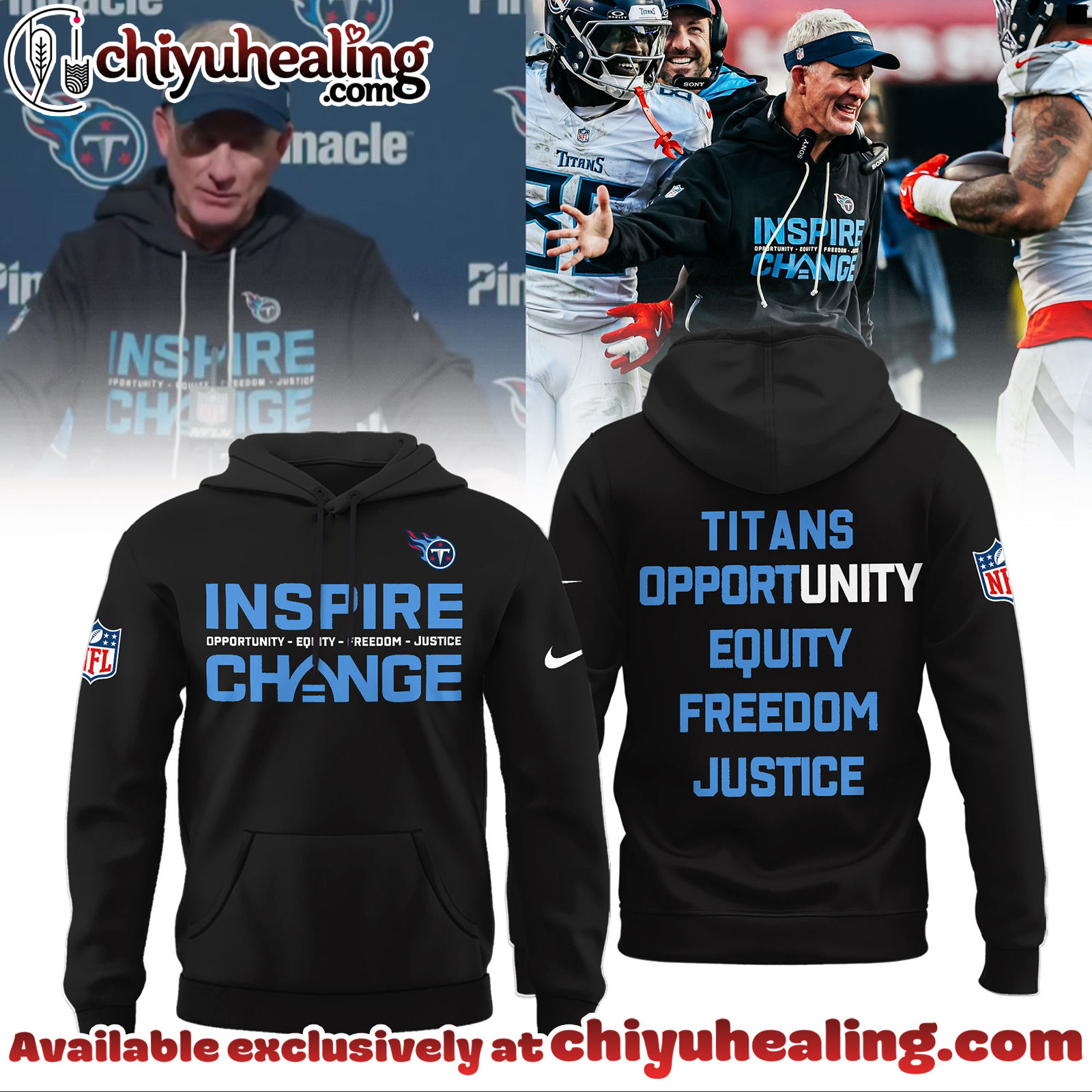 Tennessee Titans 2025 Inspire Change Limited Edition T-shirt, Hoodie, Sweatshirt