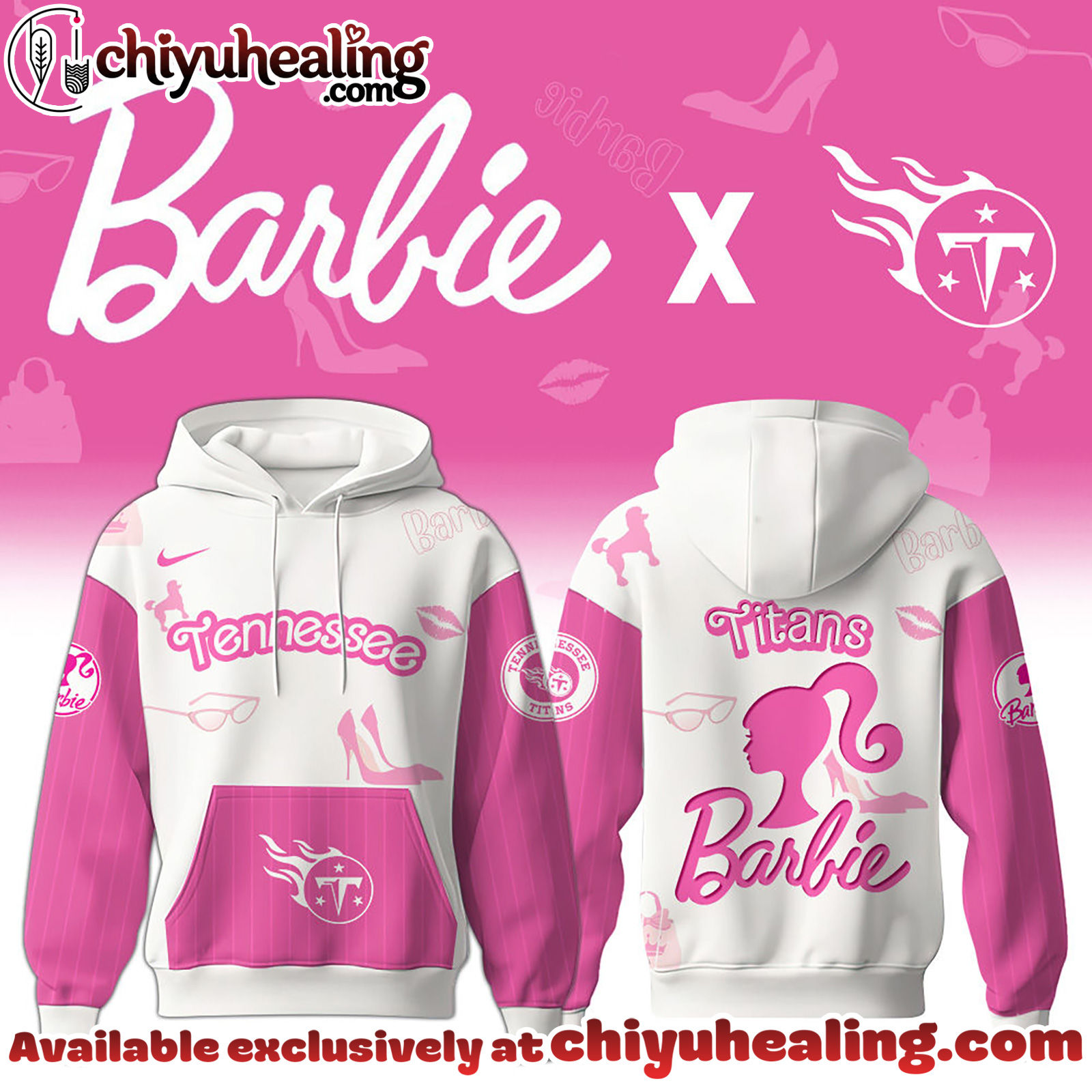 Tennessee Titans x Barbie Hoodie Limited Edition - Selling Out Fast Hoodie, Sweatshirt, T-shirt