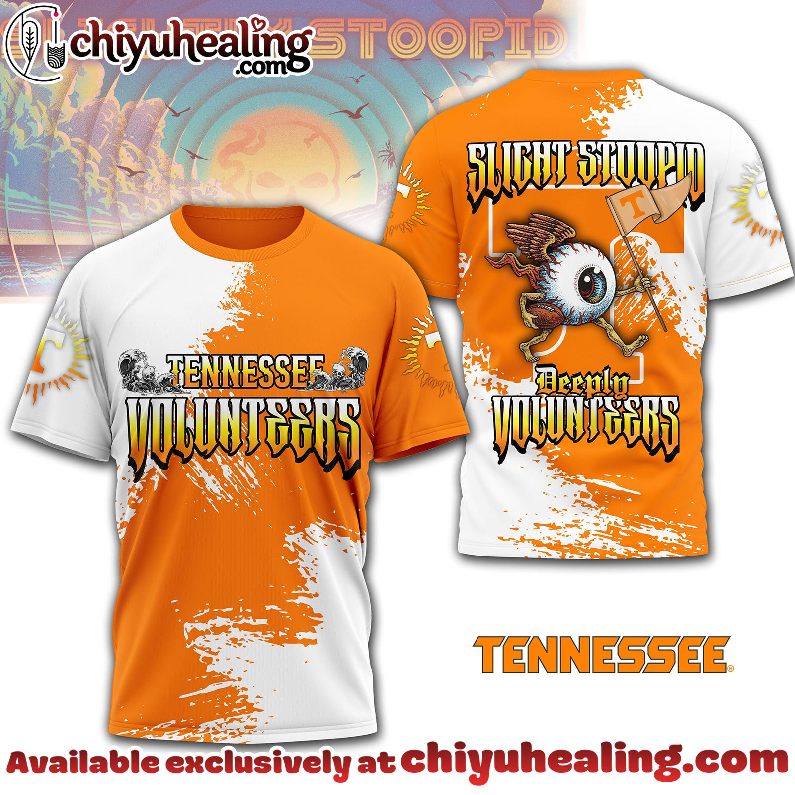 Tennessee Volunteers Premium NCAA Slightly Stoopid 3D T-shirt, Hoodie, Sweatshirt, All Team NCAA