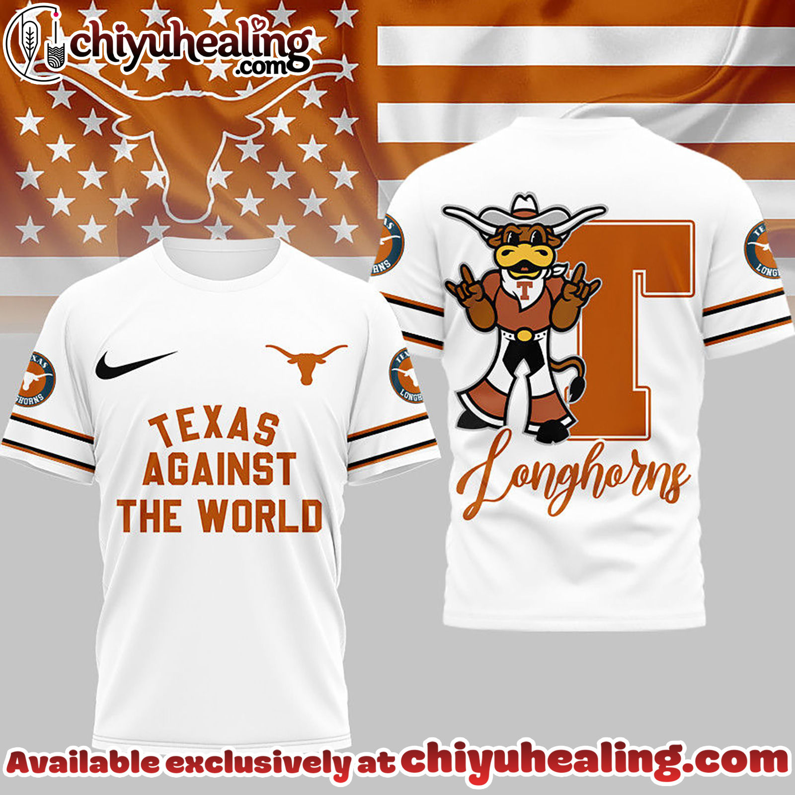 Texas Longhorns Premium NCAA My Team Against The World T-Shirt, Hoodie, Sweatshirt