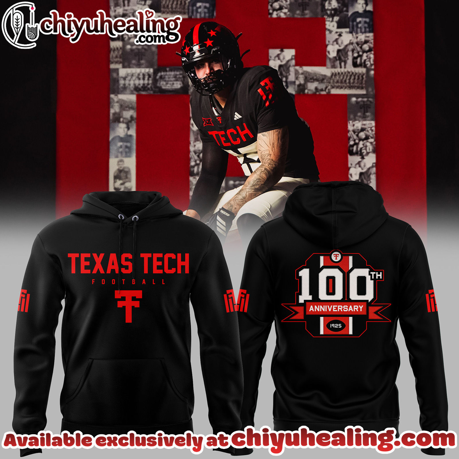 Texas Tech Red Raiders 100th Anniversary Limited Edition Hoodie, Sweatshirt, Shirt