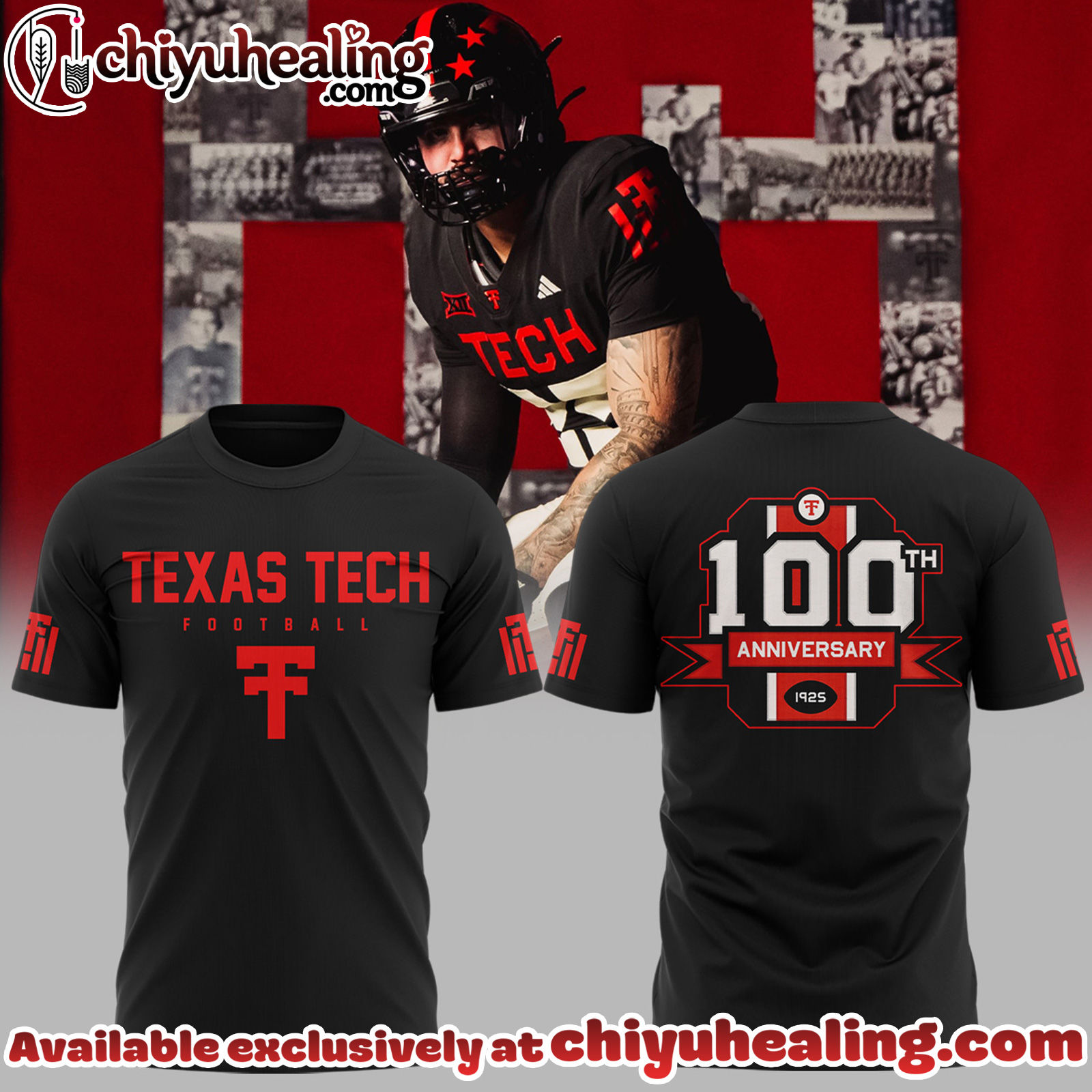 Texas Tech Red Raiders 100th Anniversary Limited Edition Shirt, Hoodie, Sweatshirt - Ver 3