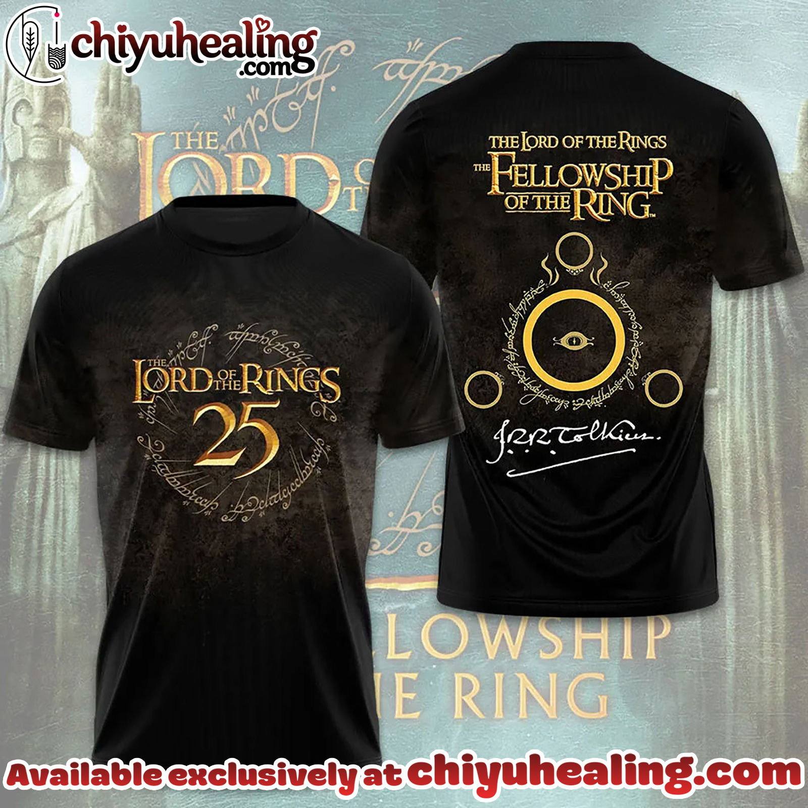 The Lord of the Rings 25th Anniversary 2026 3D T-Shirt, Hoodie, Sweatshirt - Ver 3 The Lord of the Rings 25th Anniversary 2026 3D T-Shirt, Hoodie, Sweatshirt - Ver 3