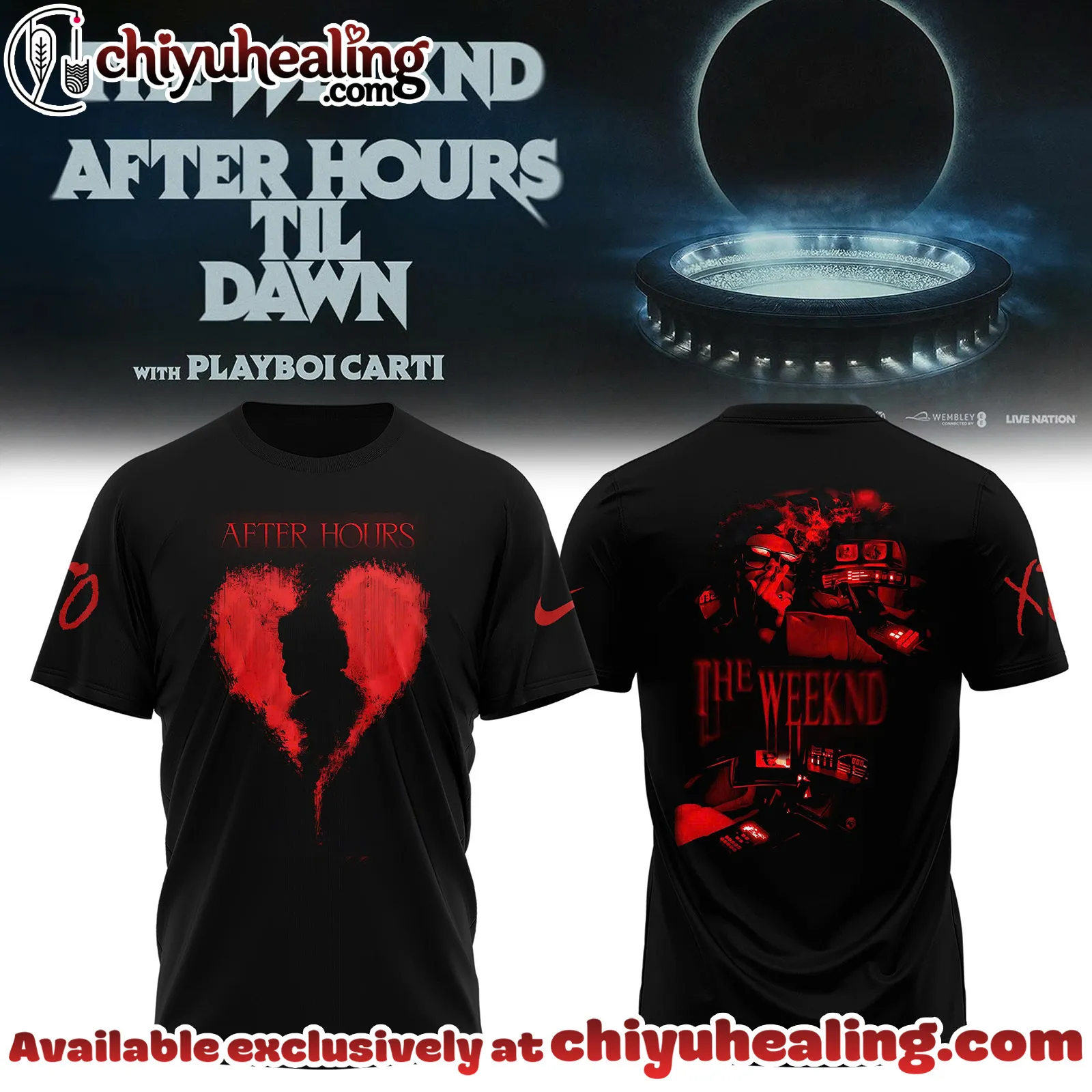 The Weeknd After Hours Til Dawn Tour 2026 - Ver 2