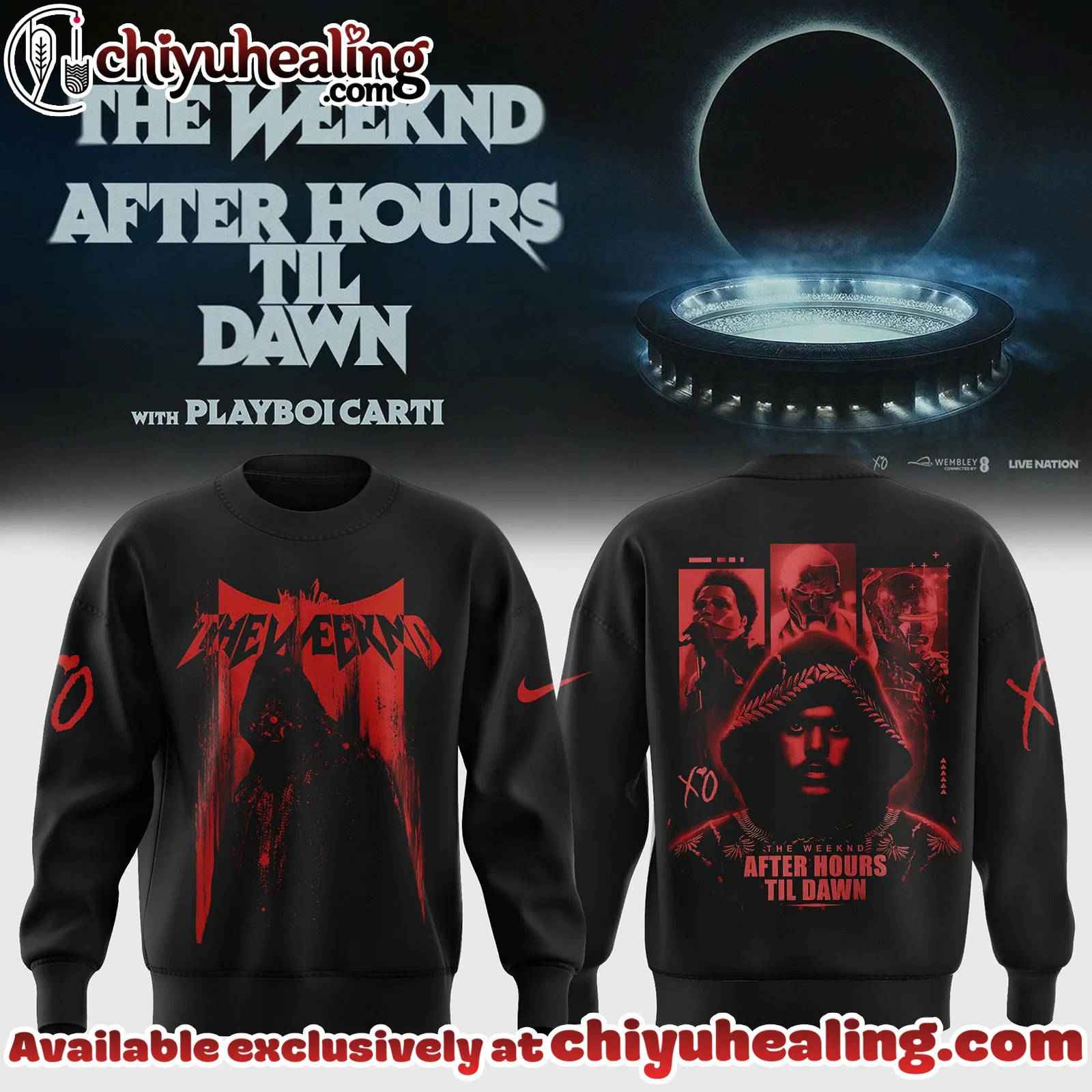 The Weeknd After Hours Til Dawn Tour 2026 Collection - Ver 5