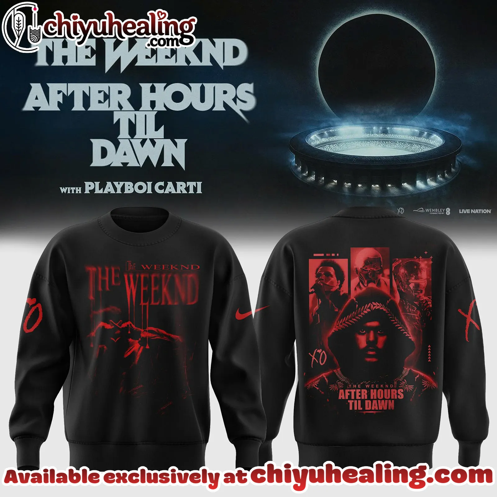The Weeknd After Hours Til Dawn Tour 2026 Collection - Ver 4