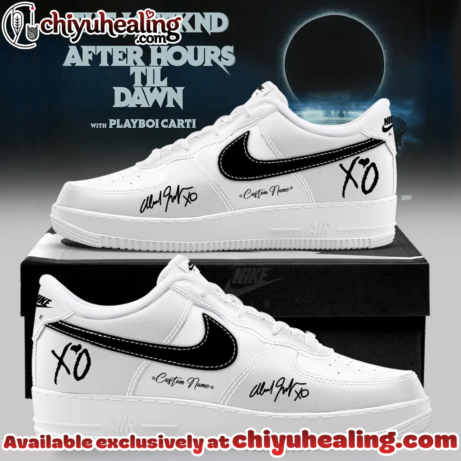 The Weeknd After Hours Till Dawn Tour Air Force 1