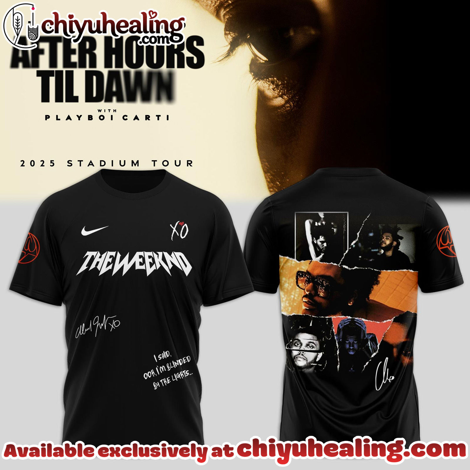 The Weeknd After Hours Till Dawn Tour TShirt, Hoodie,Sweatshirt