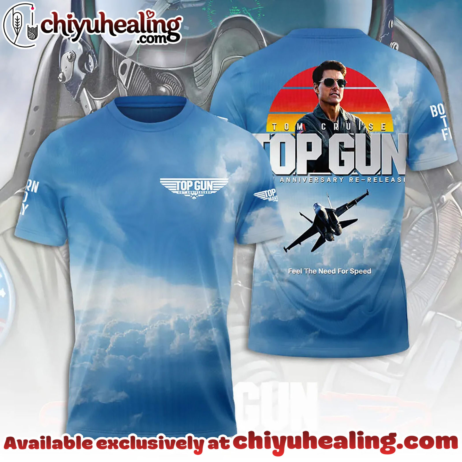 Top Gun 40th Anniversary 2026 3D Apparel Hoodie, Tshirt, Sweatshirt - Ver 2