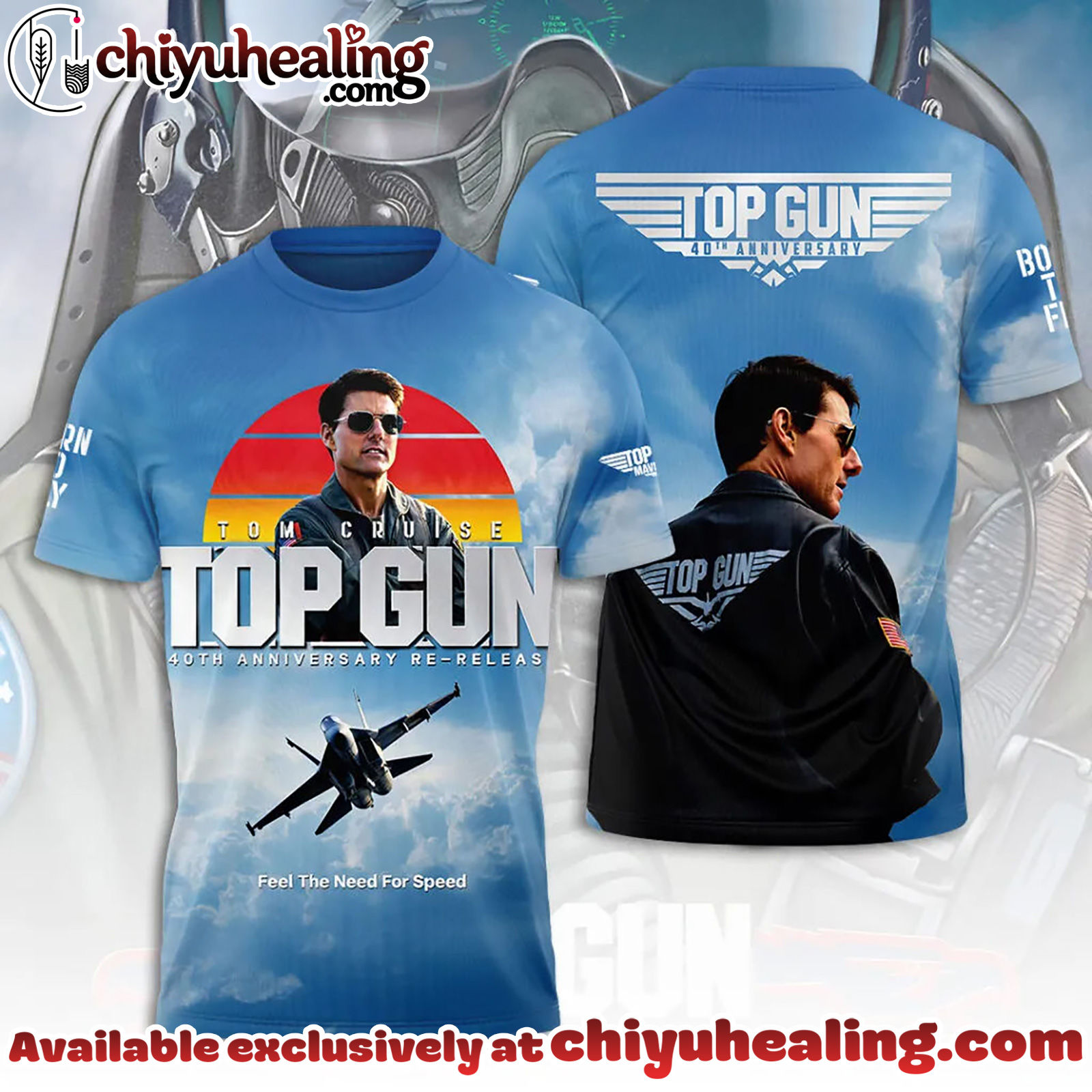 Top Gun 40th Anniversary 2026 3D Apparel Hoodie, Tshirt, Sweatshirt
