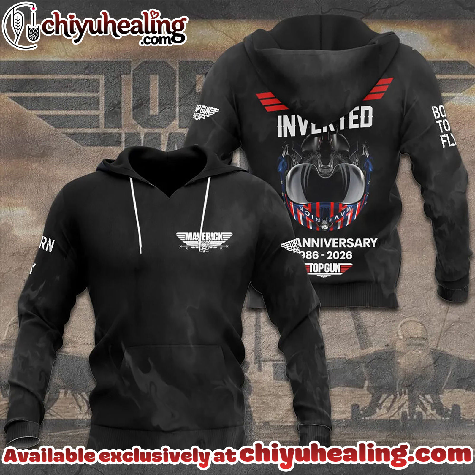 Top Gun 40th Anniversary 2026 3D Apparel Hoodie, Tshirt, Sweatshirt - Ver 9 Top Gun 40th Anniversary 2026 3D Apparel Hoodie, Tshirt, Sweatshirt - Ver 9