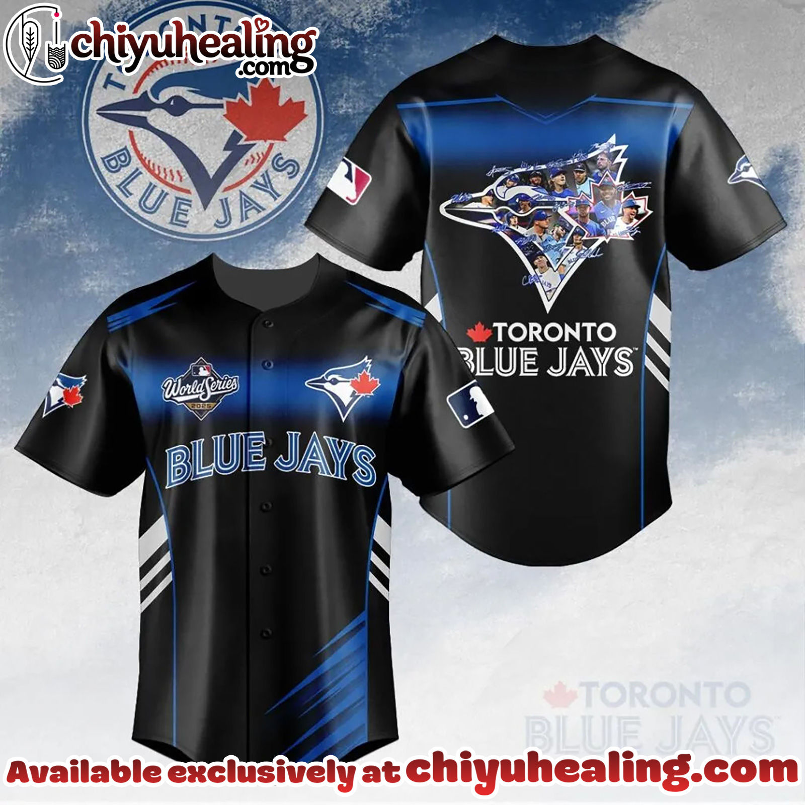 Toronto Blue Jays 2025 American League Champions Baseball Jersey