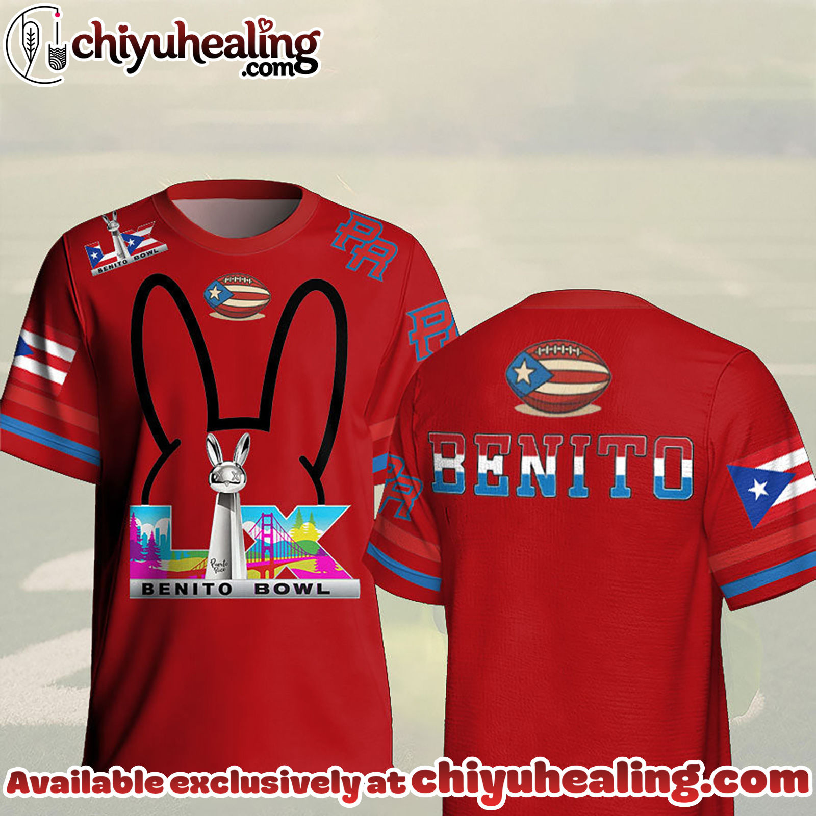 Unisex Bunny Football Music Lover Printed Tshirt, Hoodie, Sweatshirt - Ver 3