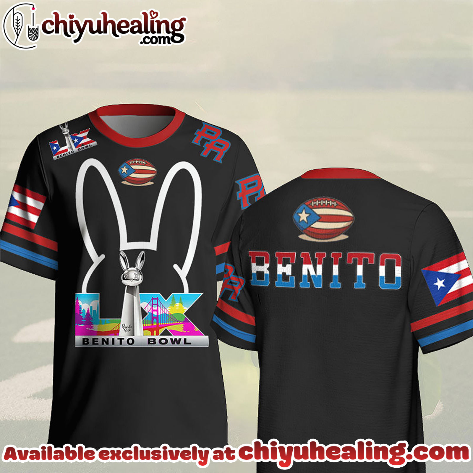 Unisex Bunny Football Music Lover Printed Tshirt, Hoodie, Sweatshirt - Ver 2