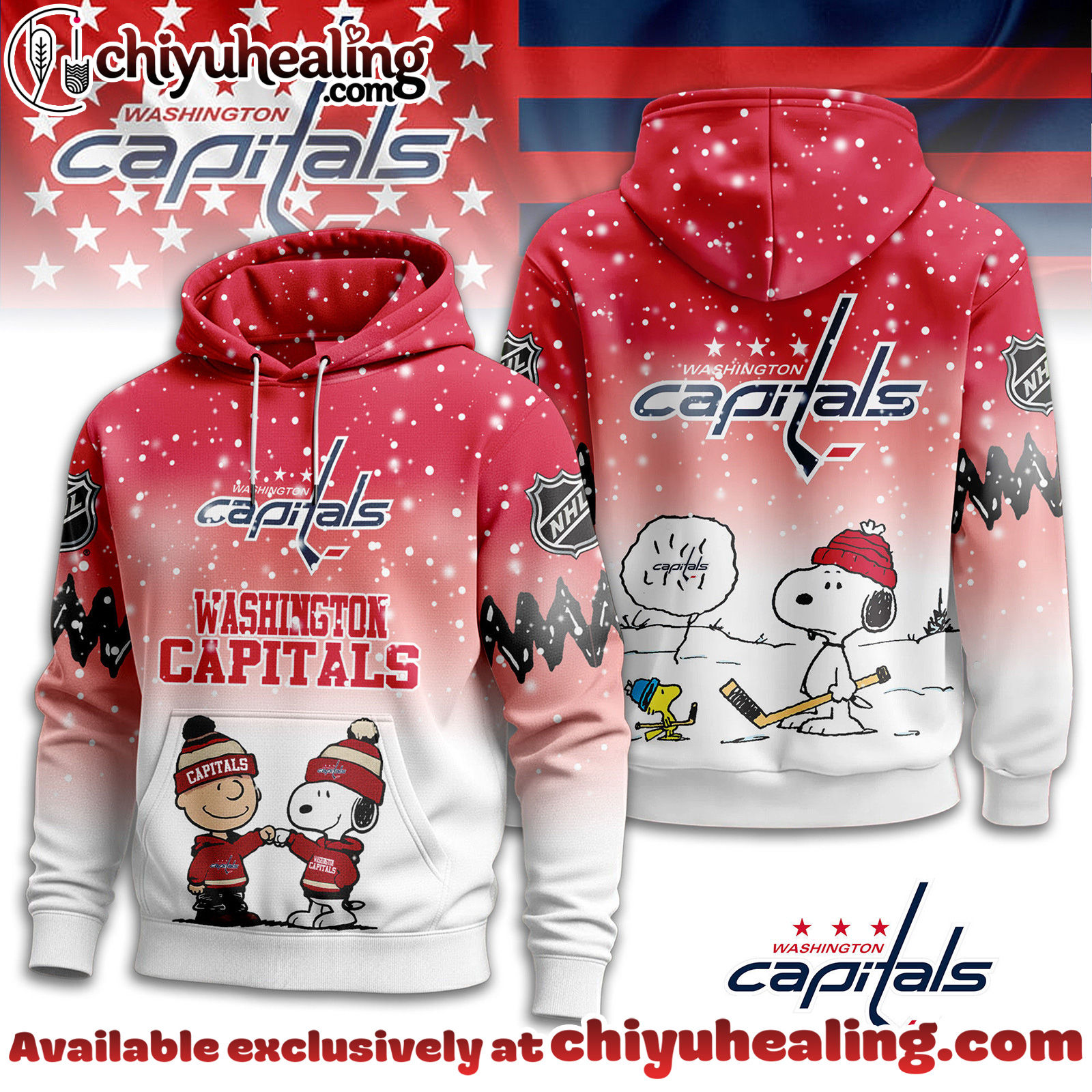 Washington Capitals Premium NHL Peanuts Hoodie, Tshirt, Sweatshirt