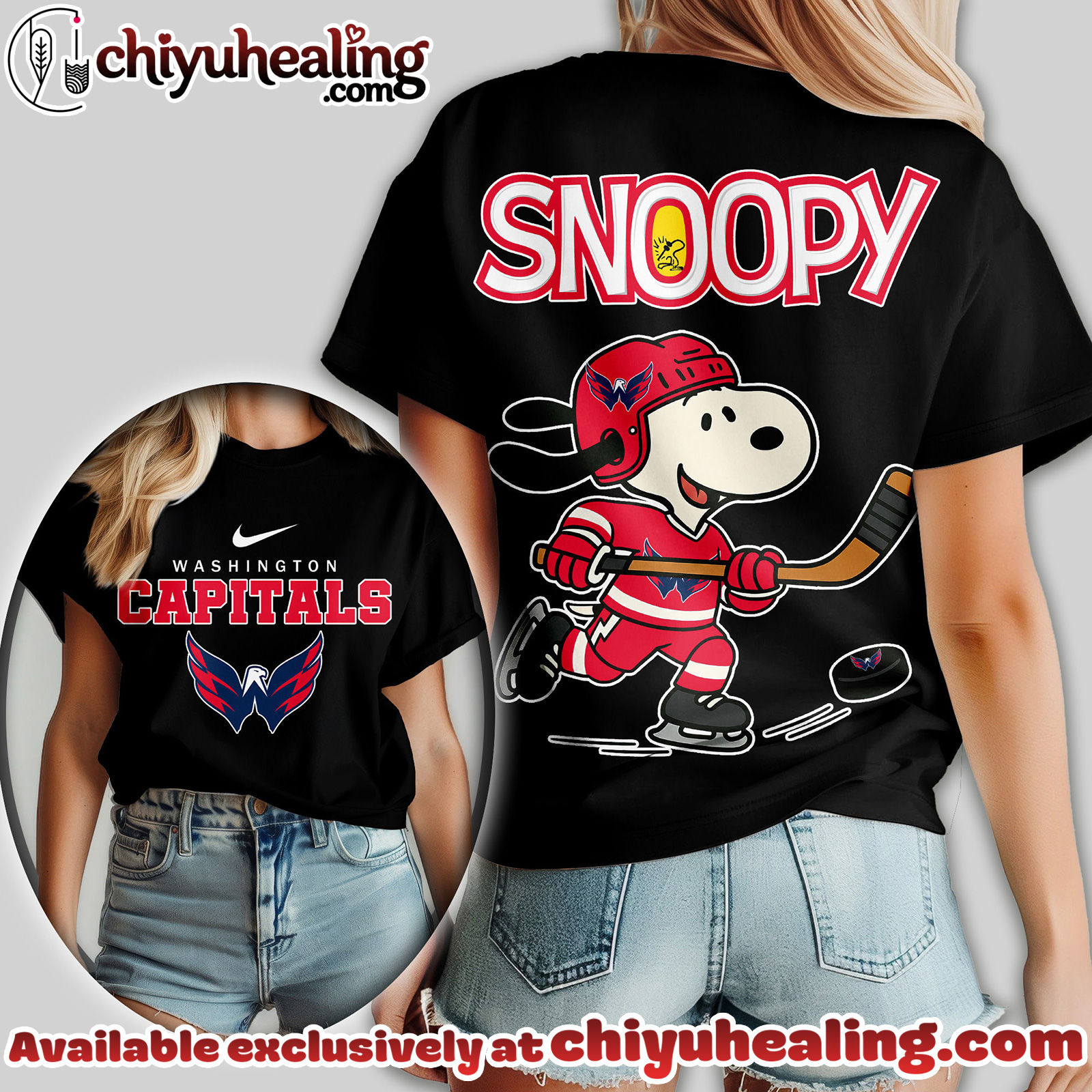 Washington Capitals Premium NHL Snoopy Hockey Women Tshirt, Sweatshirt, Hoodie