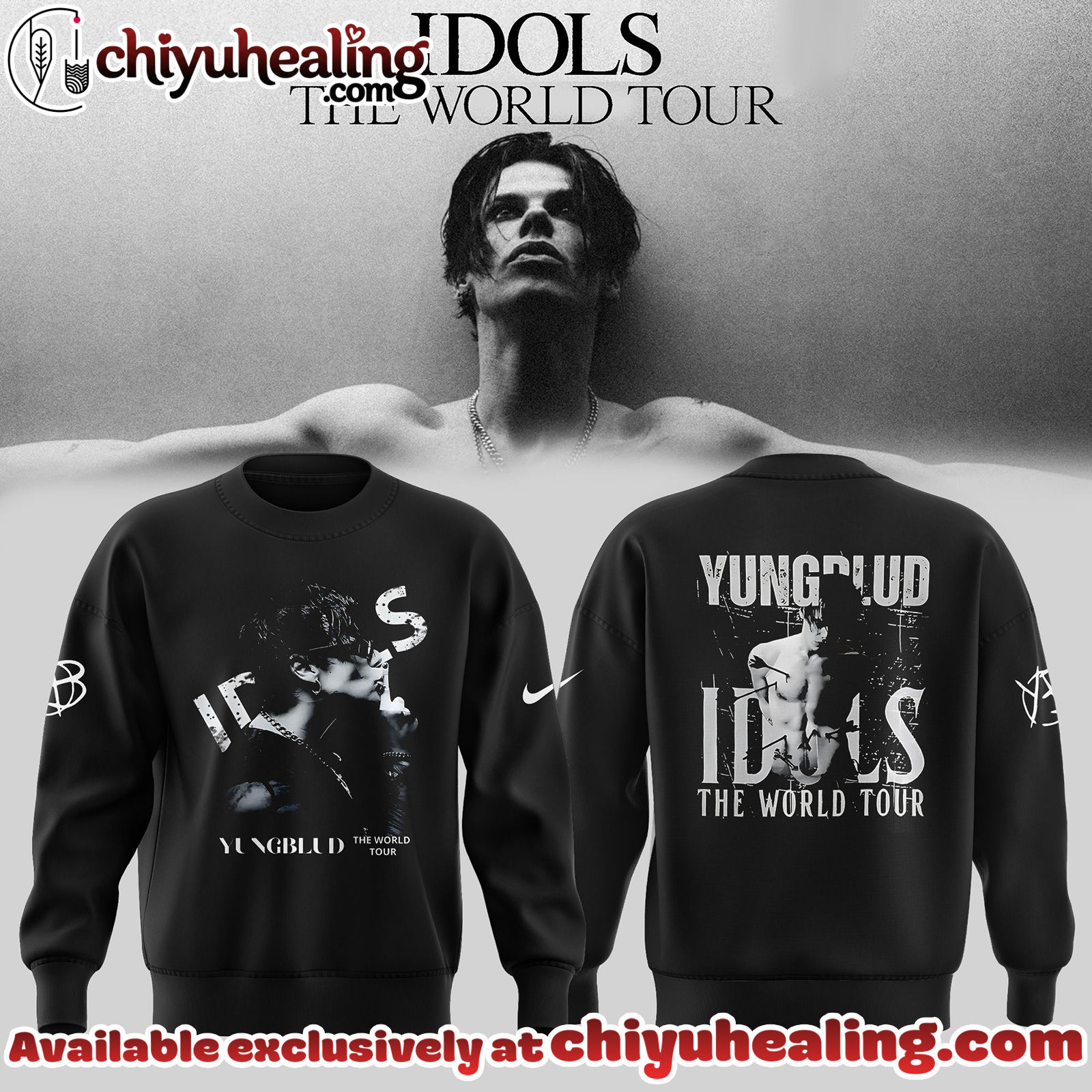 Yungblud - Idols 2026 World Tour Sweashirt, Tshirt, Hoodie - Ver 2