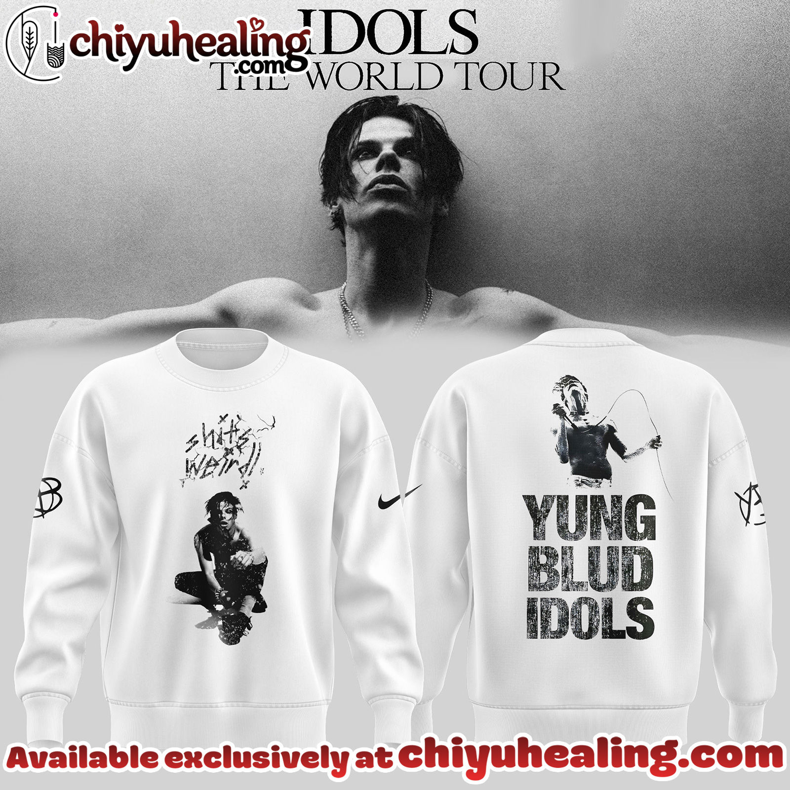 Yungblud - Idols 2026 World Tour Sweashirt, Tshirt, Hoodie