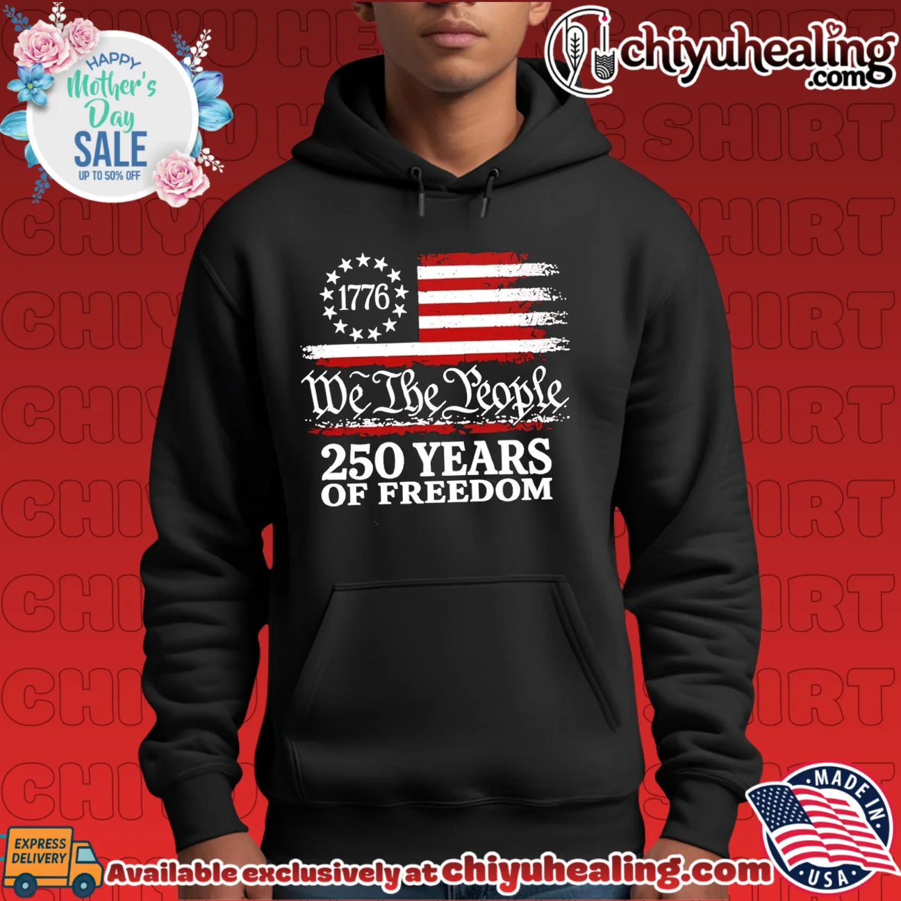 1776 We the People 250 Years of Freedom shirt & hoodie 1776 We the People 250 Years of Freedom shirt & hoodie
