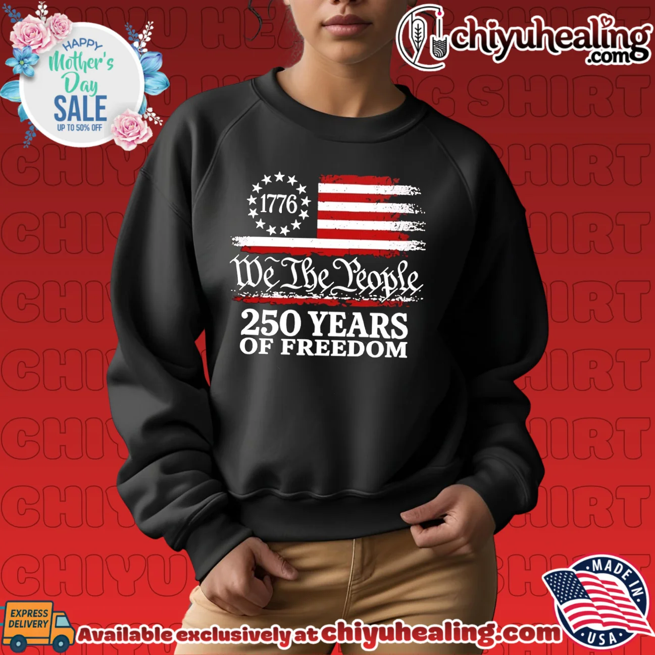 1776 We the People 250 Years of Freedom shirt & hoodie 1776 We the People 250 Years of Freedom
