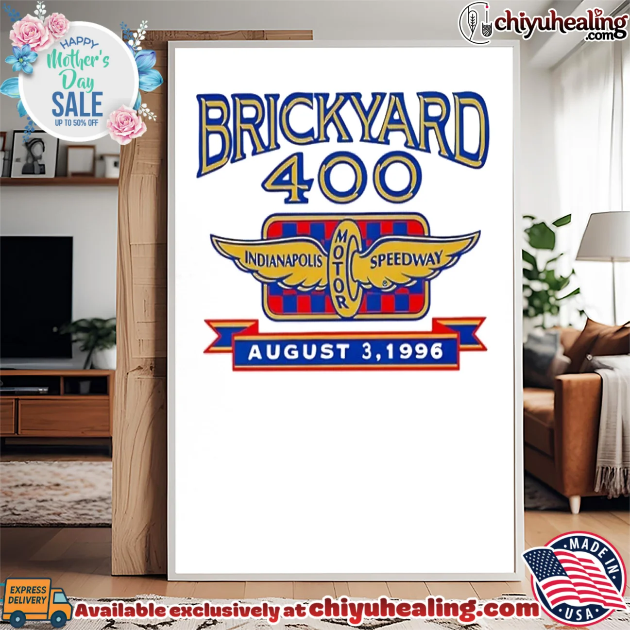 1996 Brickyard 400 Indianapolis Motor Speedway shirt & hoodie 1996 Brickyard 400 Indianapolis Motor Speedway shirt & hoodie