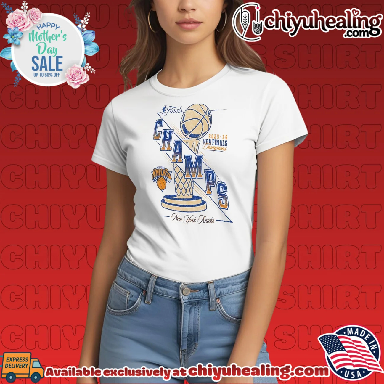 2025-26 Nba Finals Champs New York Knicks Trophy Sketch custom shirt & hoodie - New Arrival 2025-26 Nba Finals Champs New York Knicks Trophy Sketch