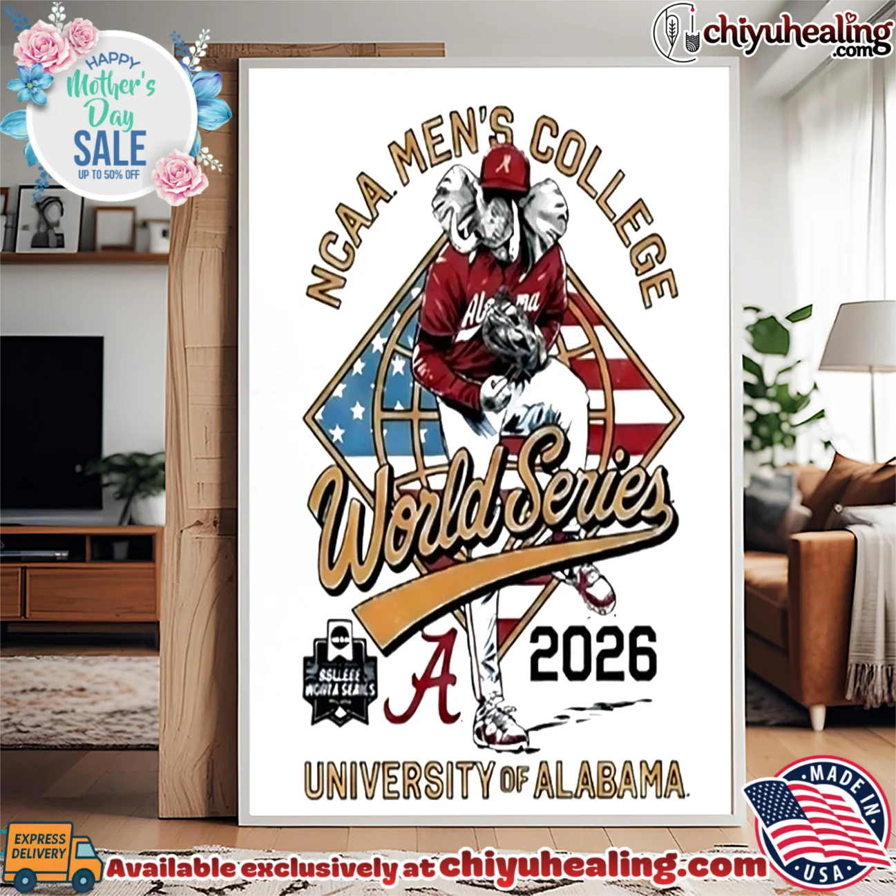 2026 Alabama Men's College Baseball World Series epic shirt & hoodie | Collector Series 2026 Alabama Men's College Baseball World Series