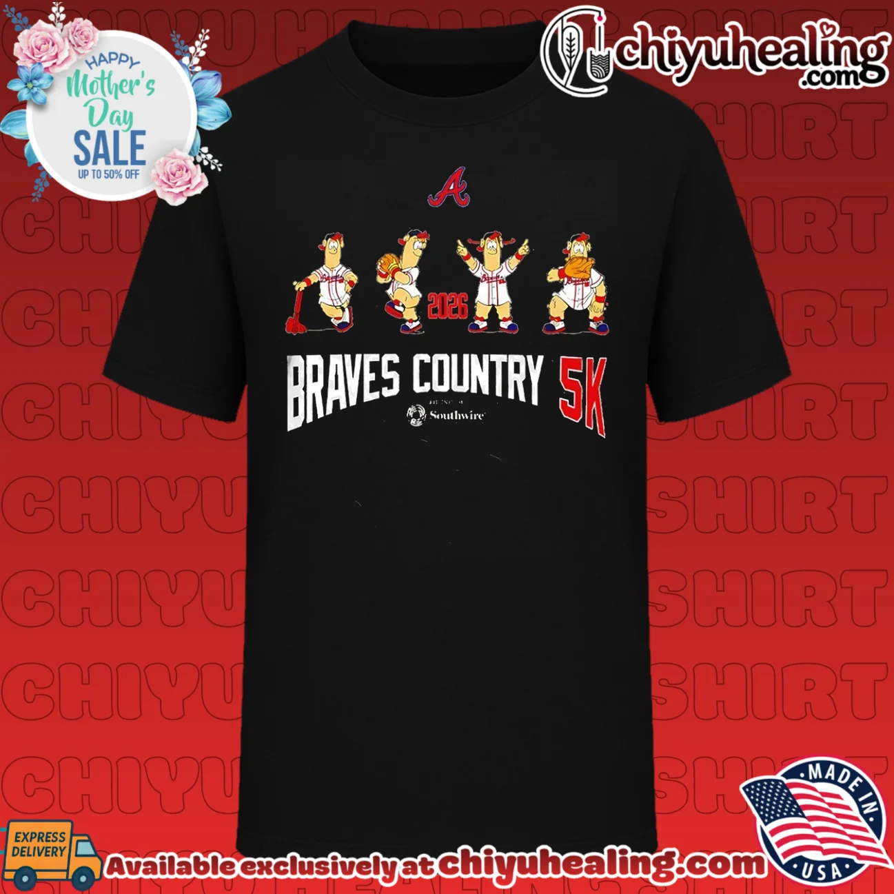 2026 Braves Country 5K Atlanta Braves Baseball shirt & hoodie
