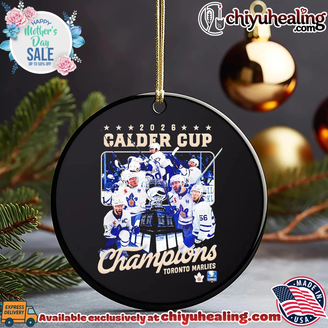 2026 Calder Cup Champions Toronto Marlies player collage shirt & hoodie 2026 Calder Cup Champions Toronto Marlies player collage