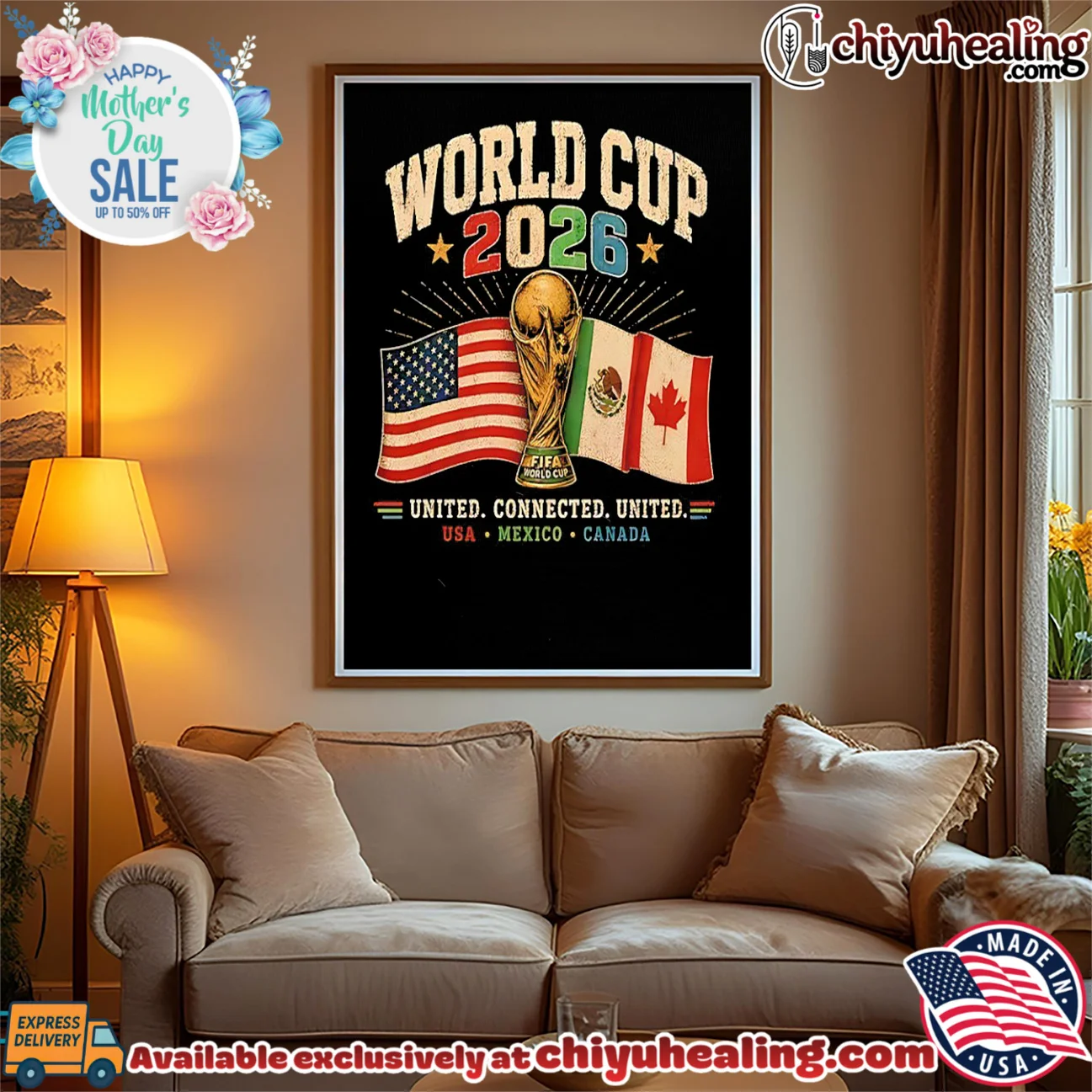 2026 FIFA World Cup United connected united USA Mexico Canada flags of host nations ultimate shirt & hoodie - Ultimate Gift Edition 2026 FIFA World Cup United connected united USA Mexico Canada flags of host nations
