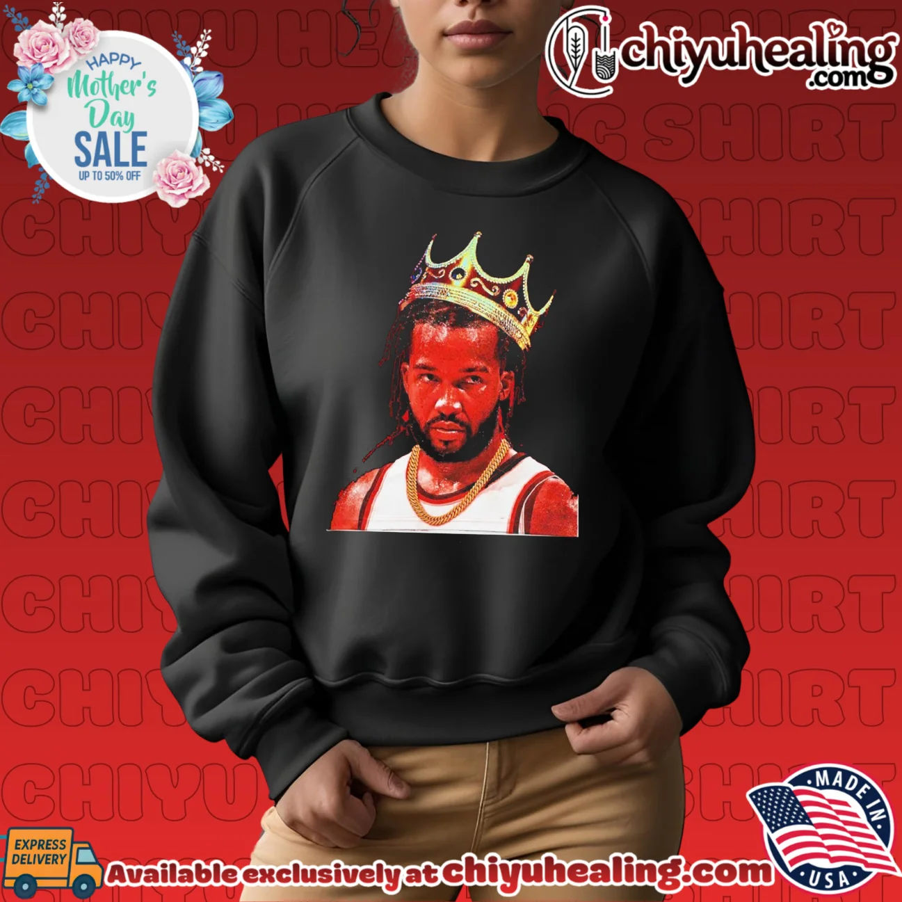 2026 Jalen Brunson The King Of New York bespoke shirt & hoodie - The Fan Collection 2026 Jalen Brunson The King Of New York