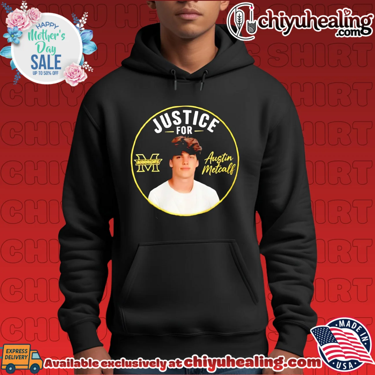 2026 Justice For Austin Metcalf retro shirt & hoodie | IP Merchandise 2026 Justice For Austin Metcalf retro shirt & hoodie | IP Merchandise