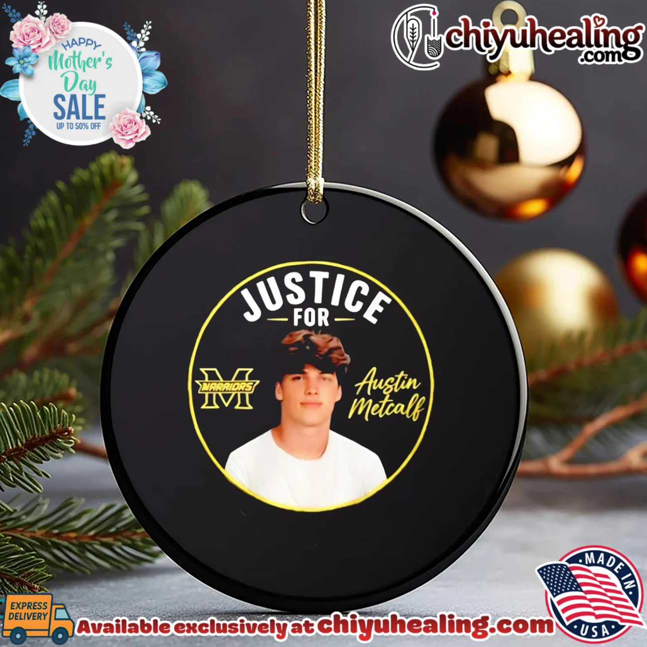 2026 Justice For Austin Metcalf retro shirt & hoodie | IP Merchandise 2026 Justice For Austin Metcalf