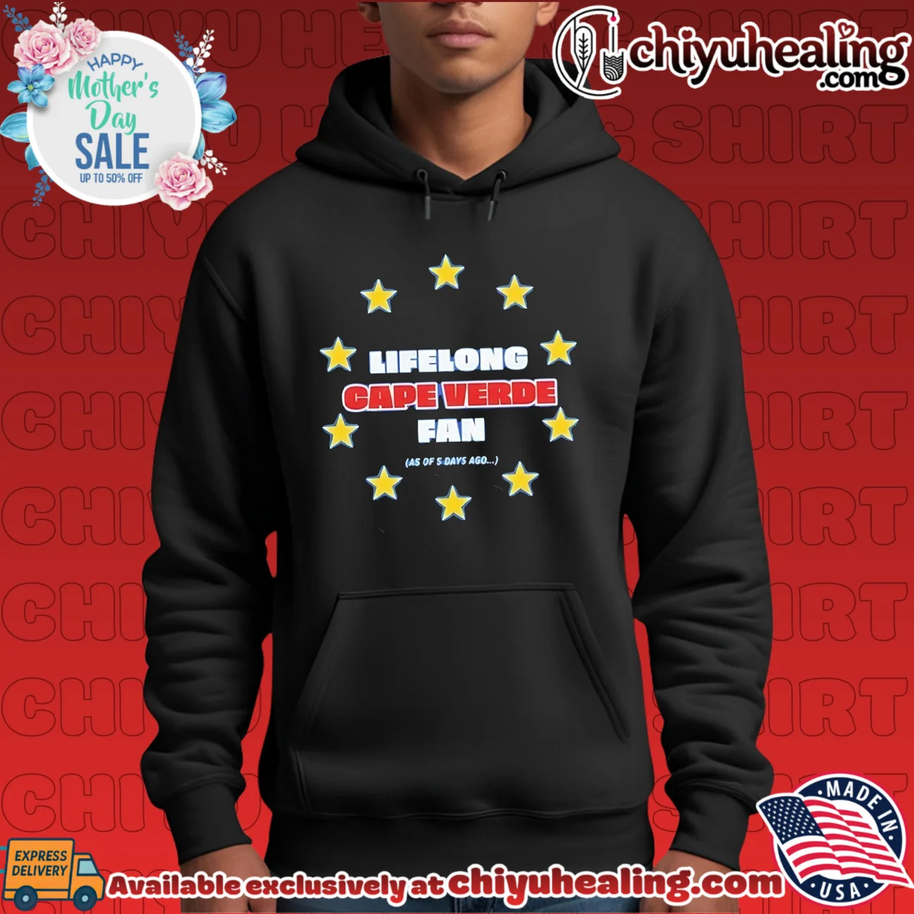 2026 Lifelong Cape Verde Fan as of 5 Days Ago shirt & hoodie 2026 Lifelong Cape Verde Fan as of 5 Days Ago shirt & hoodie