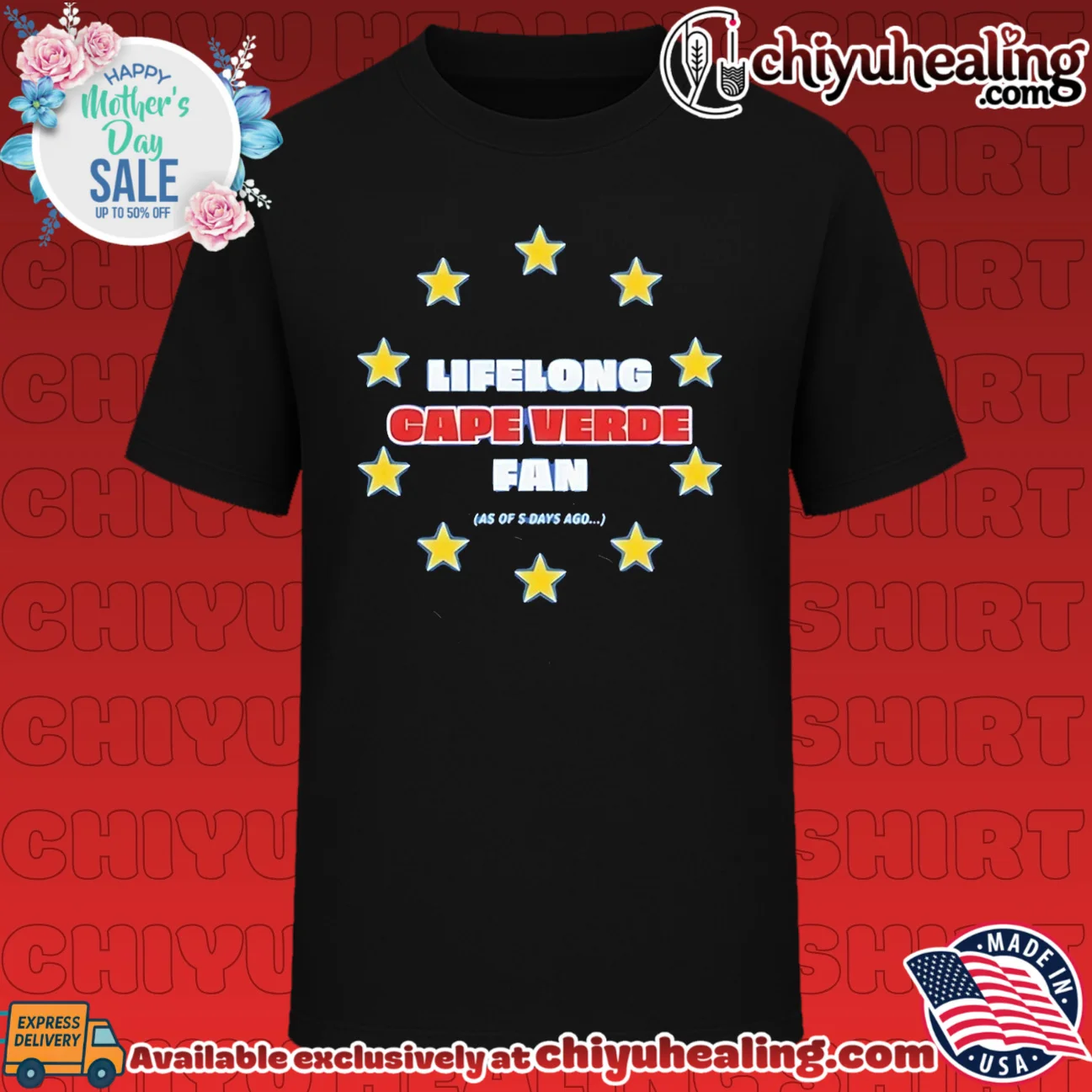 2026 Lifelong Cape Verde Fan as of 5 Days Ago shirt & hoodie