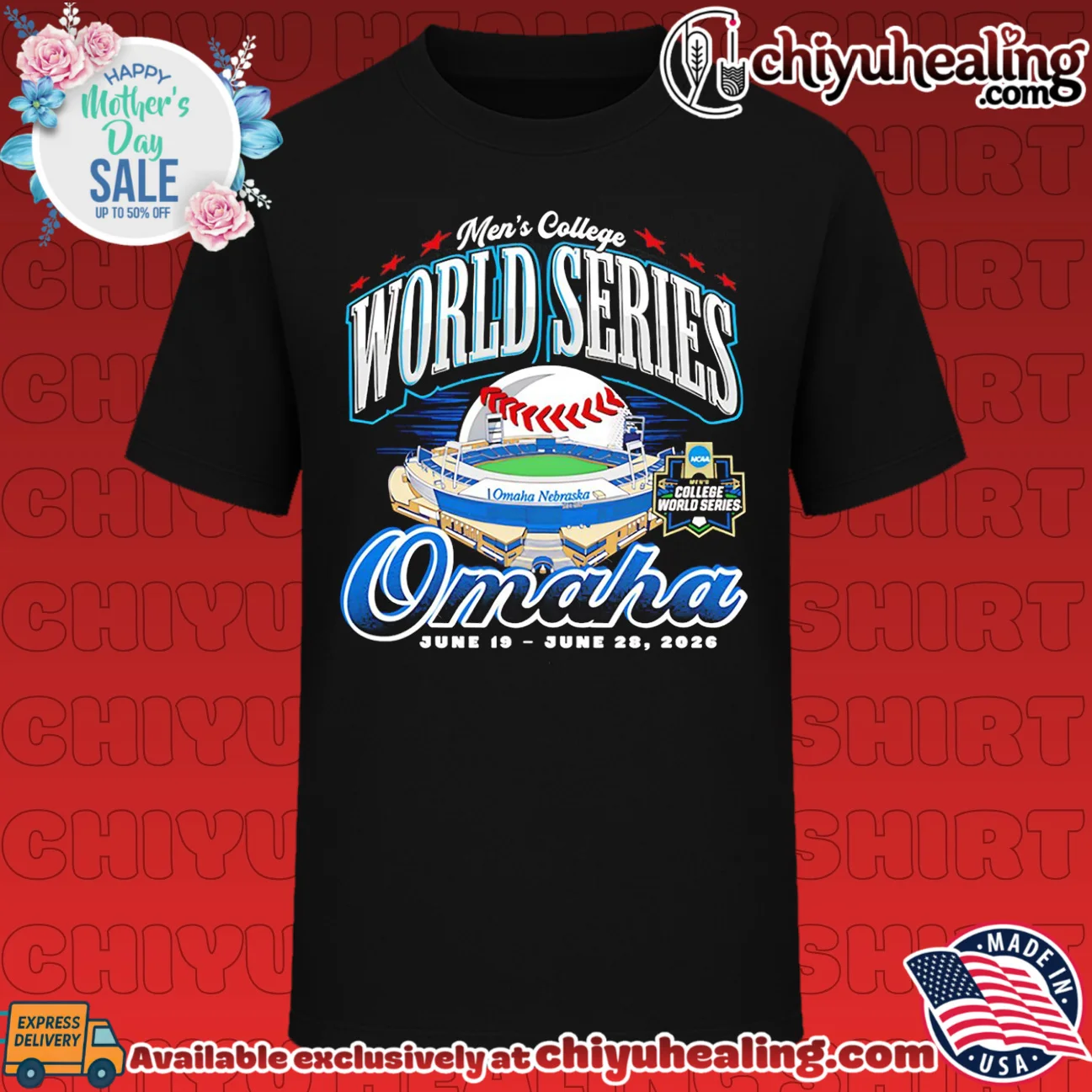 2026 Men's College World Series Stadium Omaha