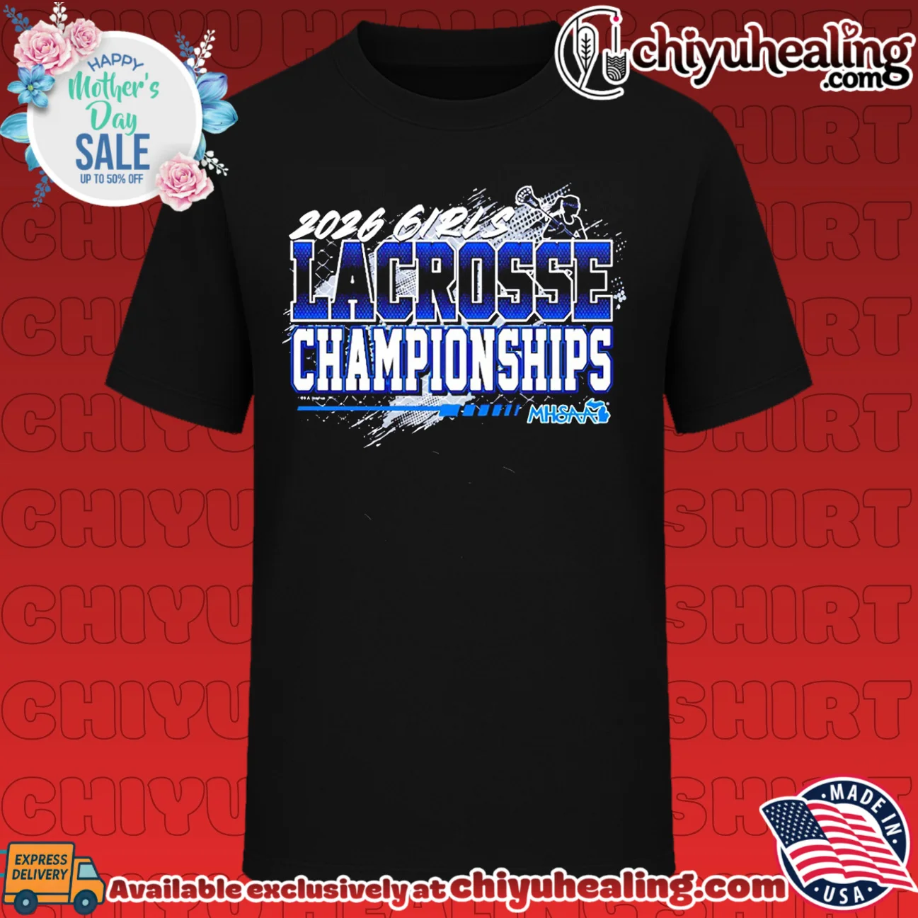 2026 MHSAA Girls Lacrosse Championships logo shirt