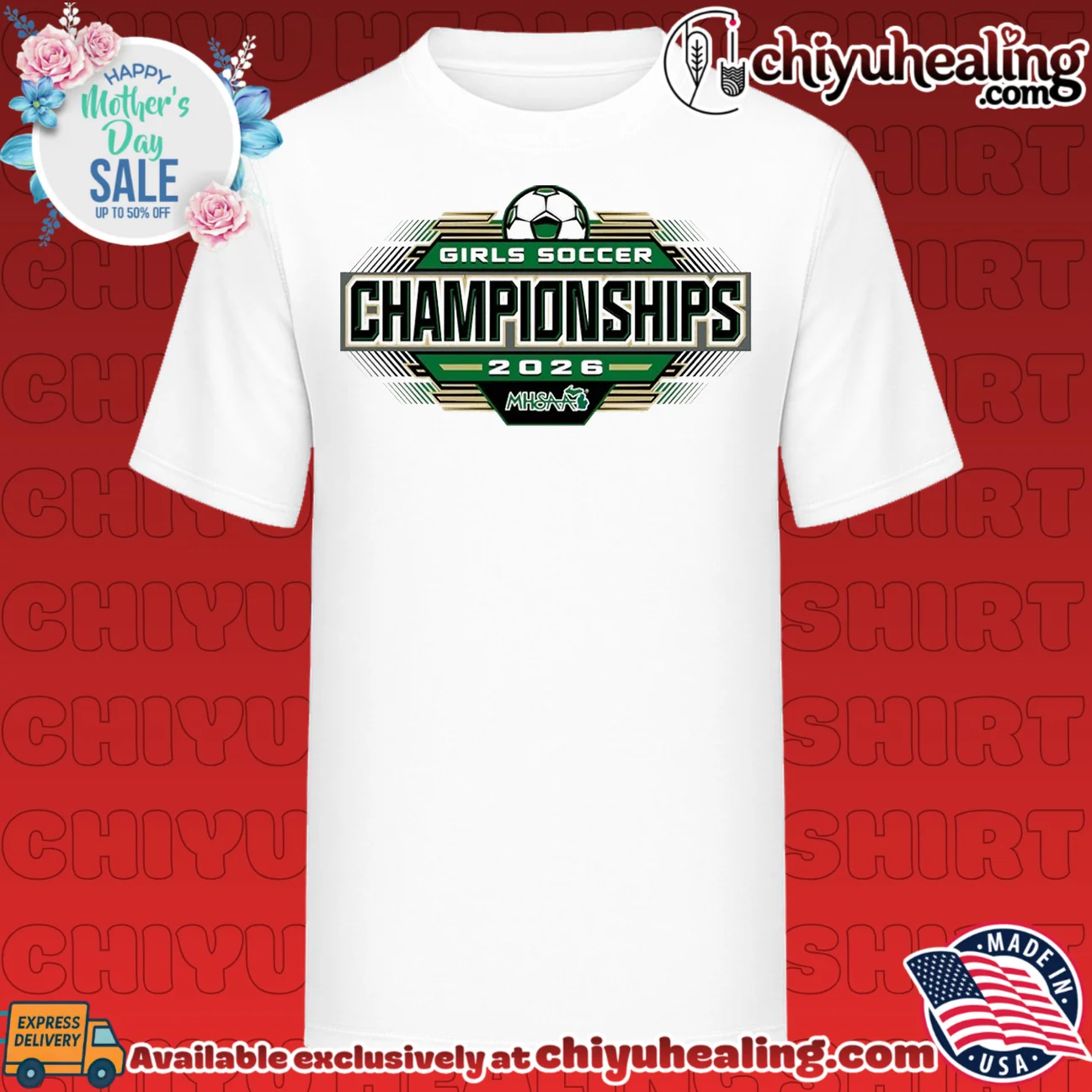 2026 MHSAA Girls Soccer Championships logo
